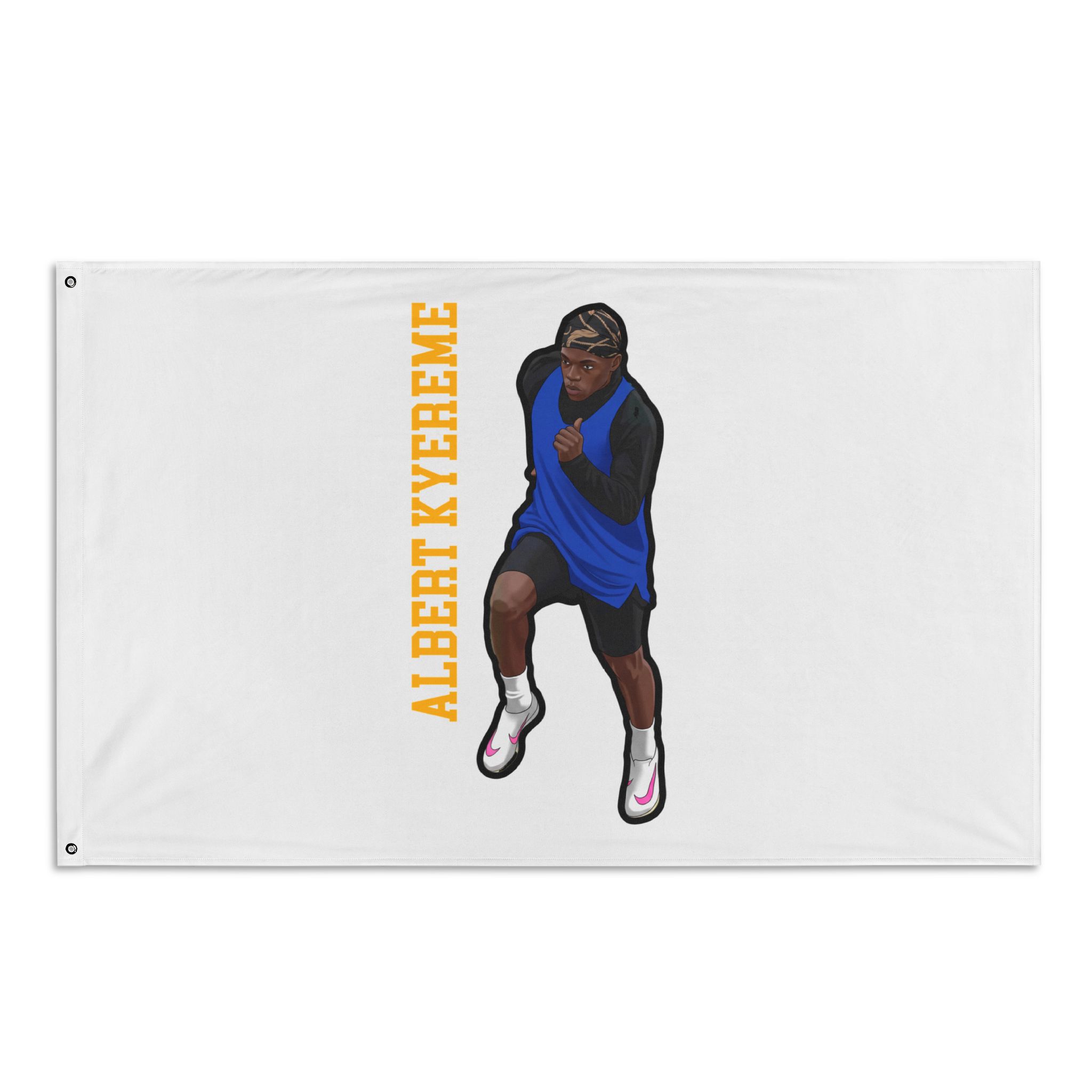 Flag (35 × 56 in) — character_name_vertical in Classic
