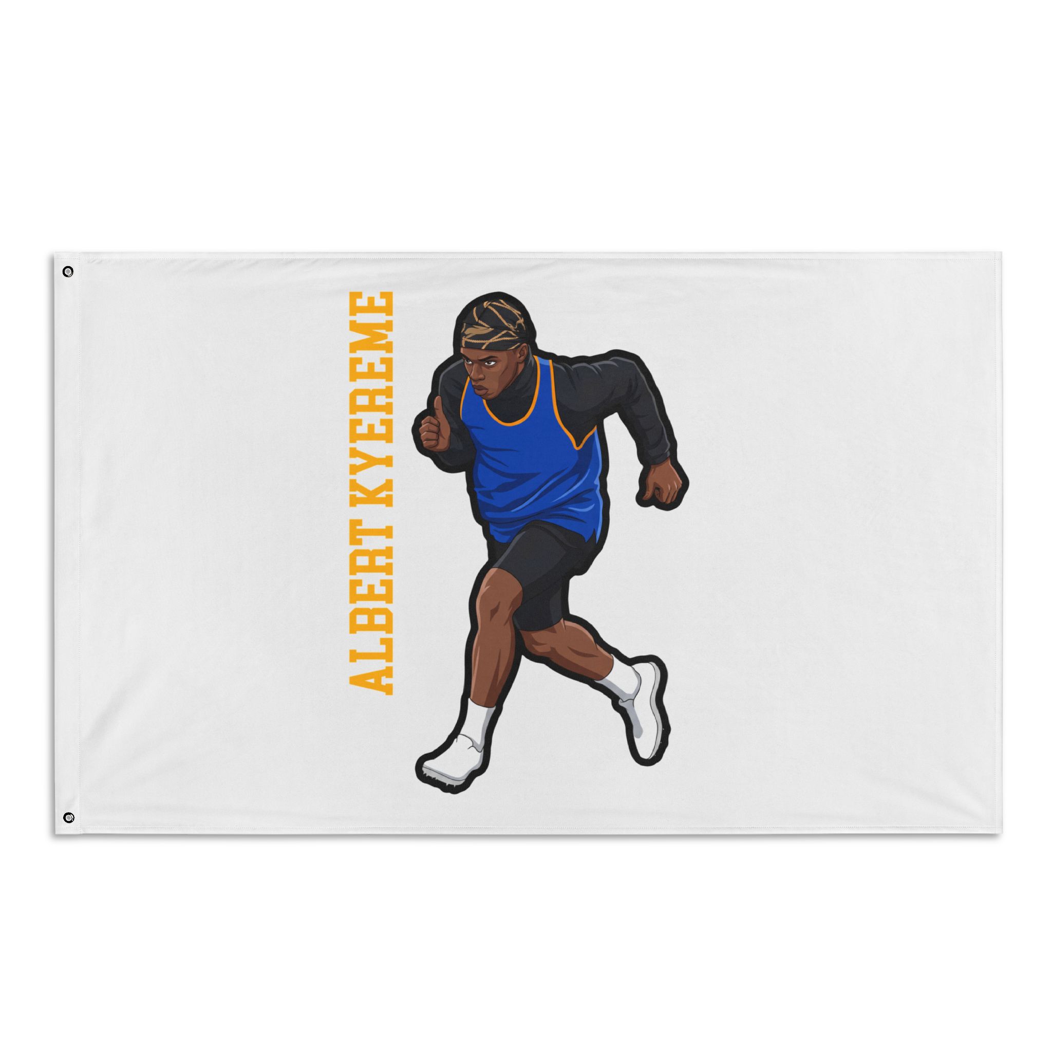 Flag (35 × 56 in) — character_name_vertical in Classic