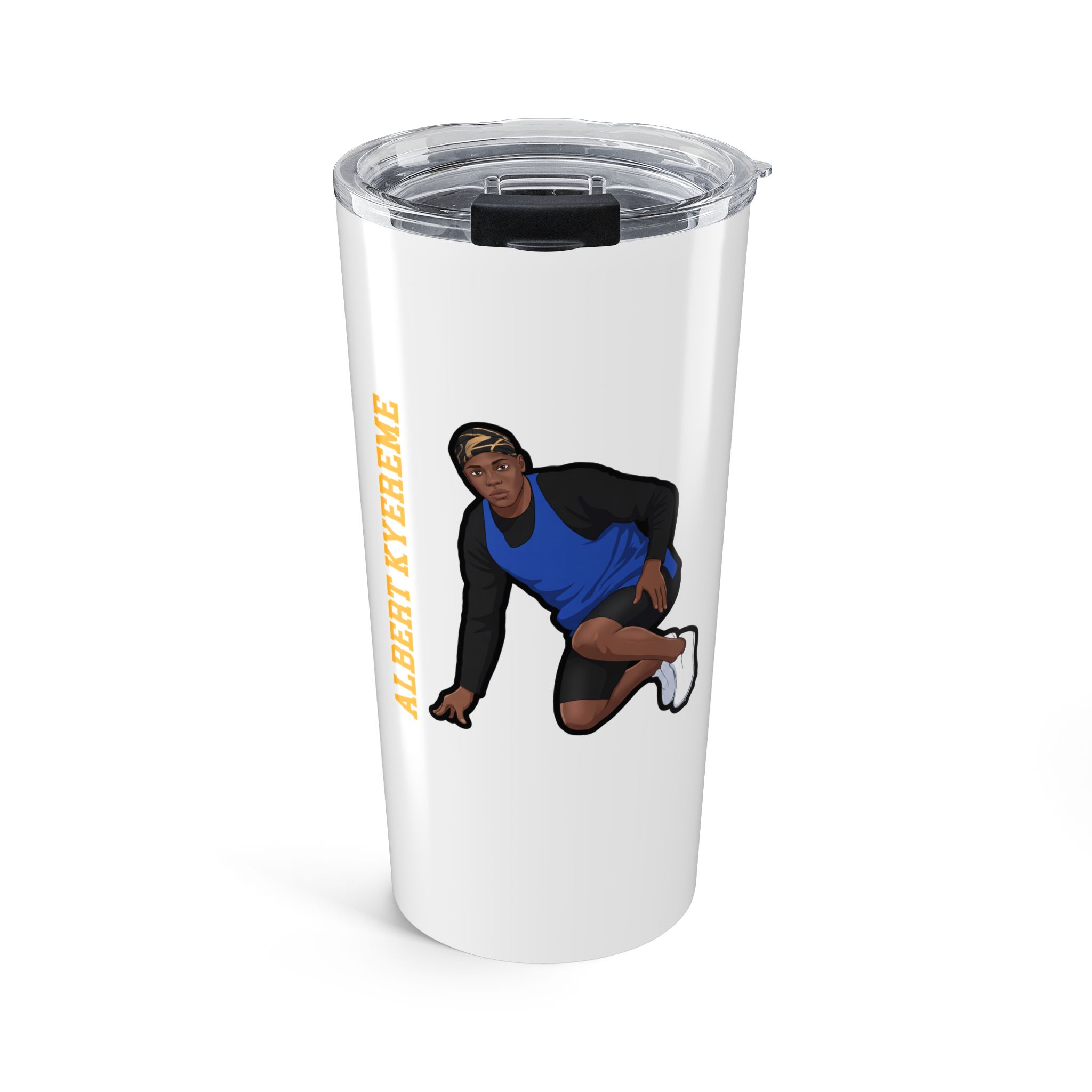 20oz Tumbler — character_name_vertical in Classic