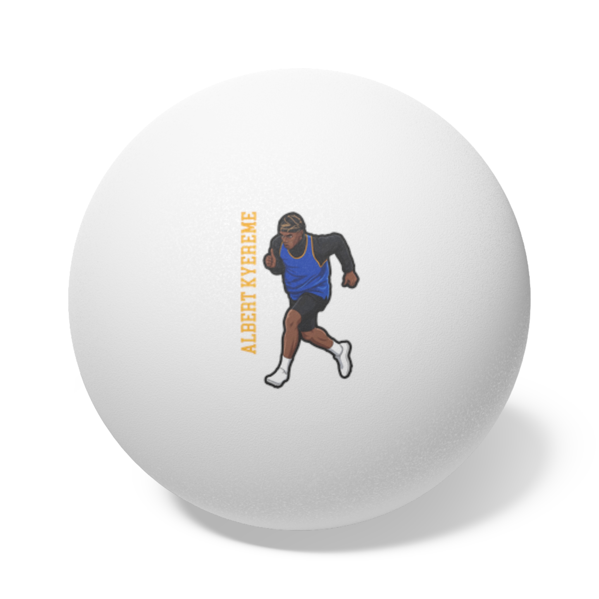 Ping Pong Balls, 6 pcs — character_name_vertical in White