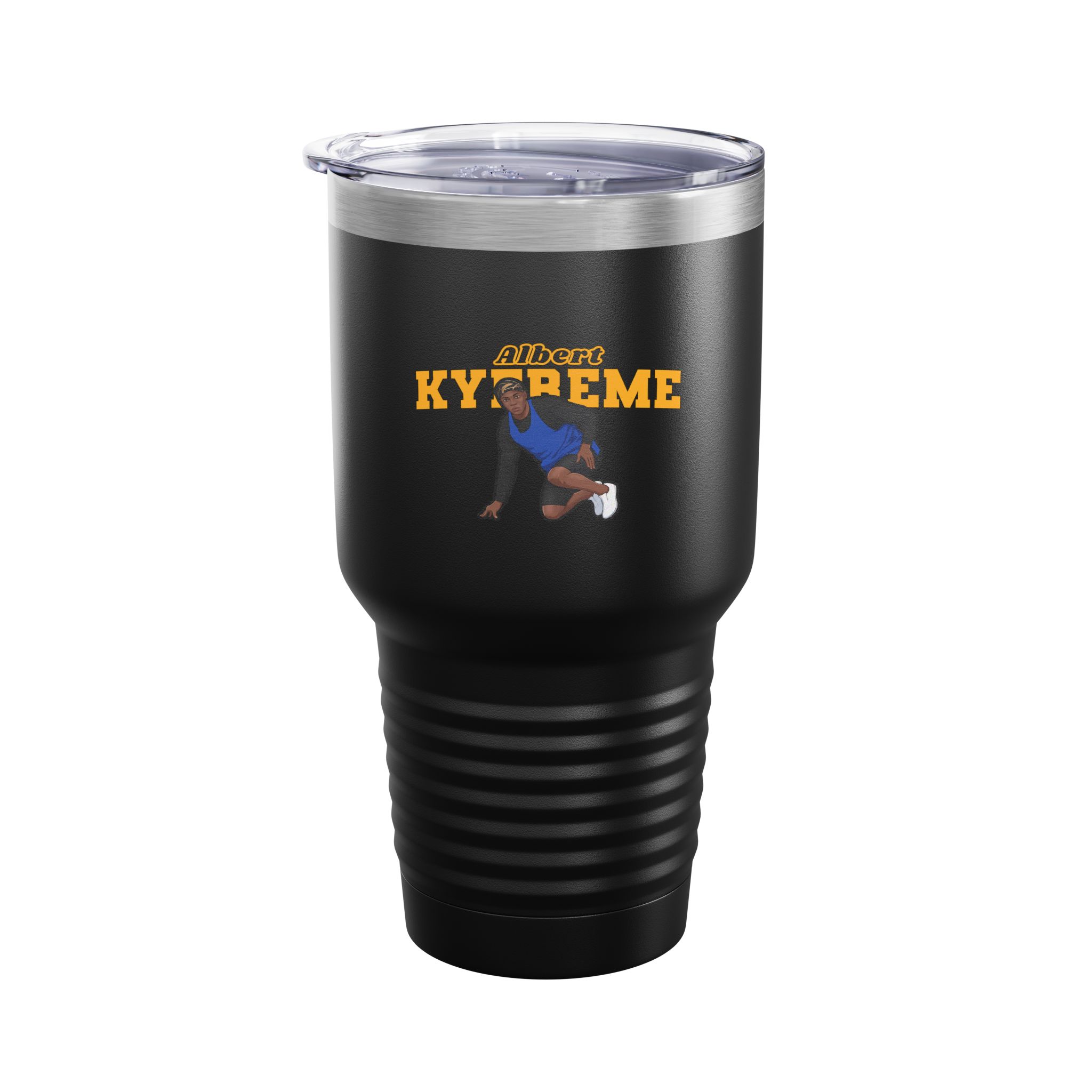 30oz Tumbler — character_name_arch in Black