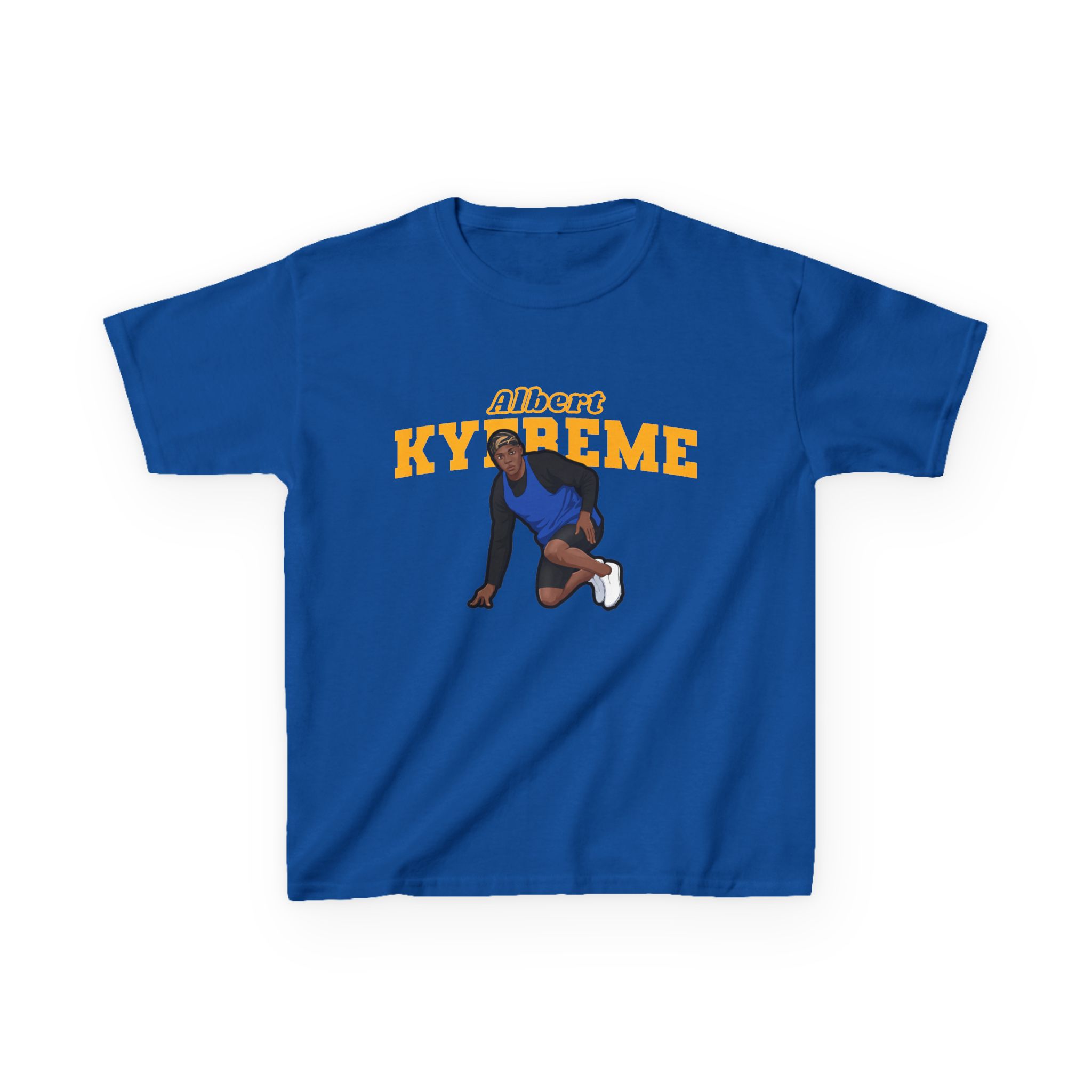 Youth Tee — character_name_arch in Royal