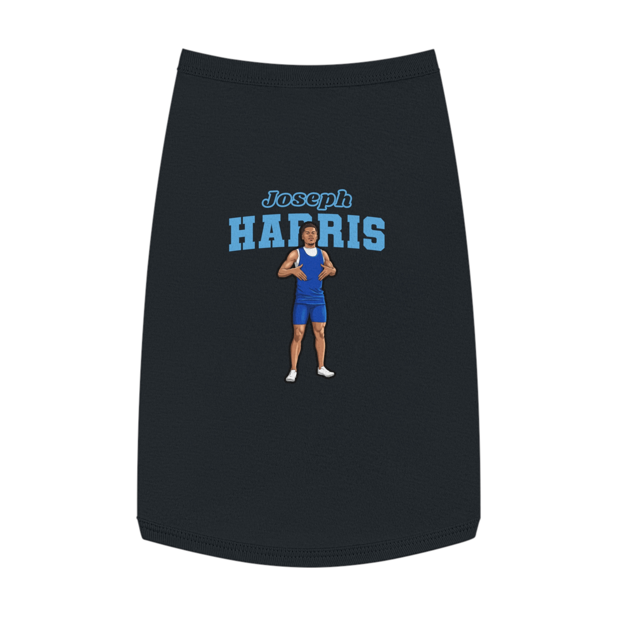 Pet Tank Top — character_name_arch in White