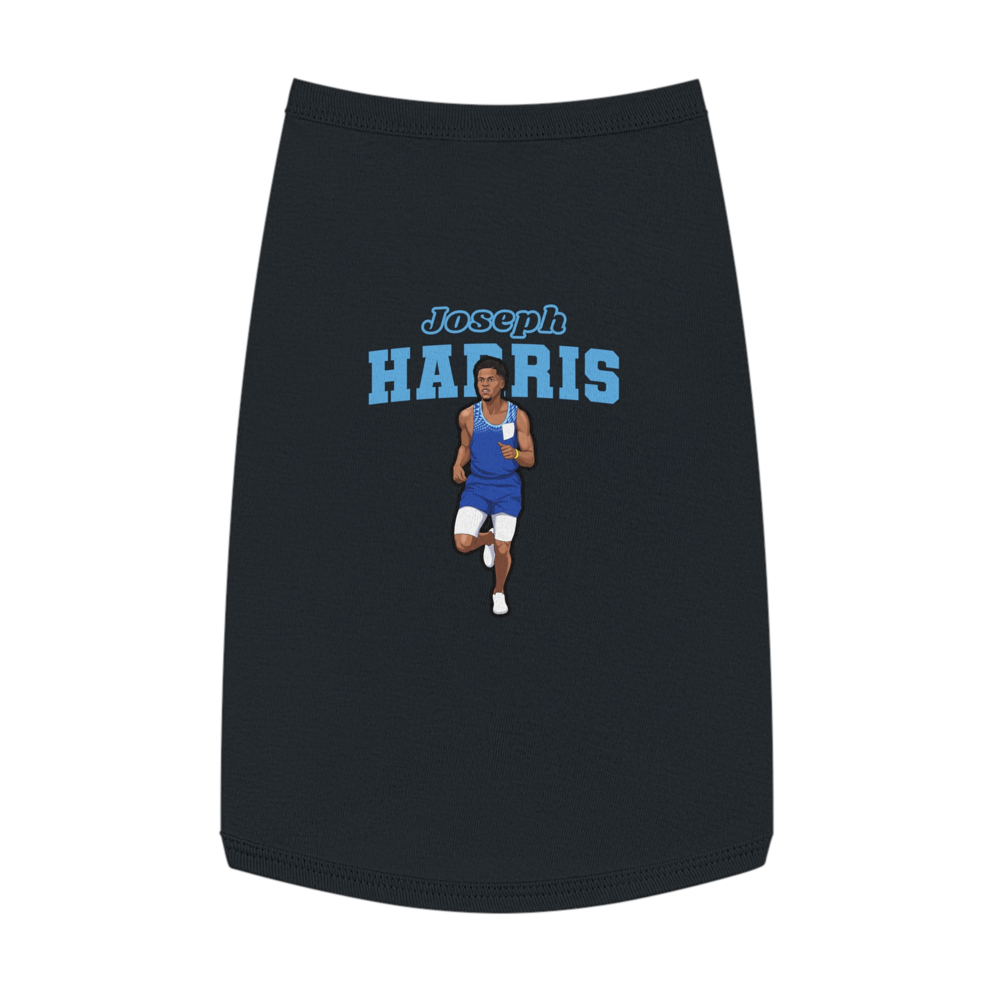 Pet Tank Top — character_name_arch in White