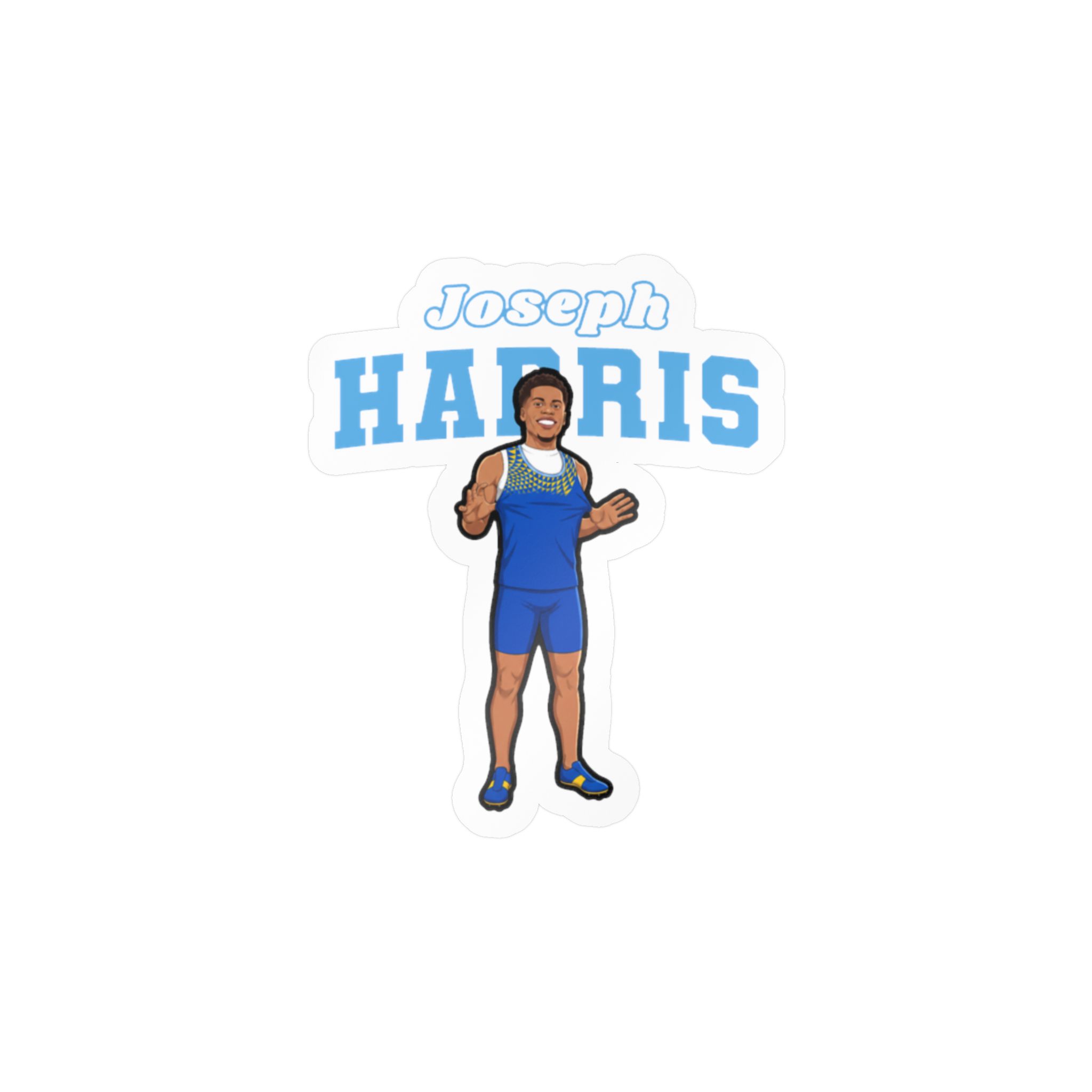 Vinyl Sticker — character_name_arch in Classic