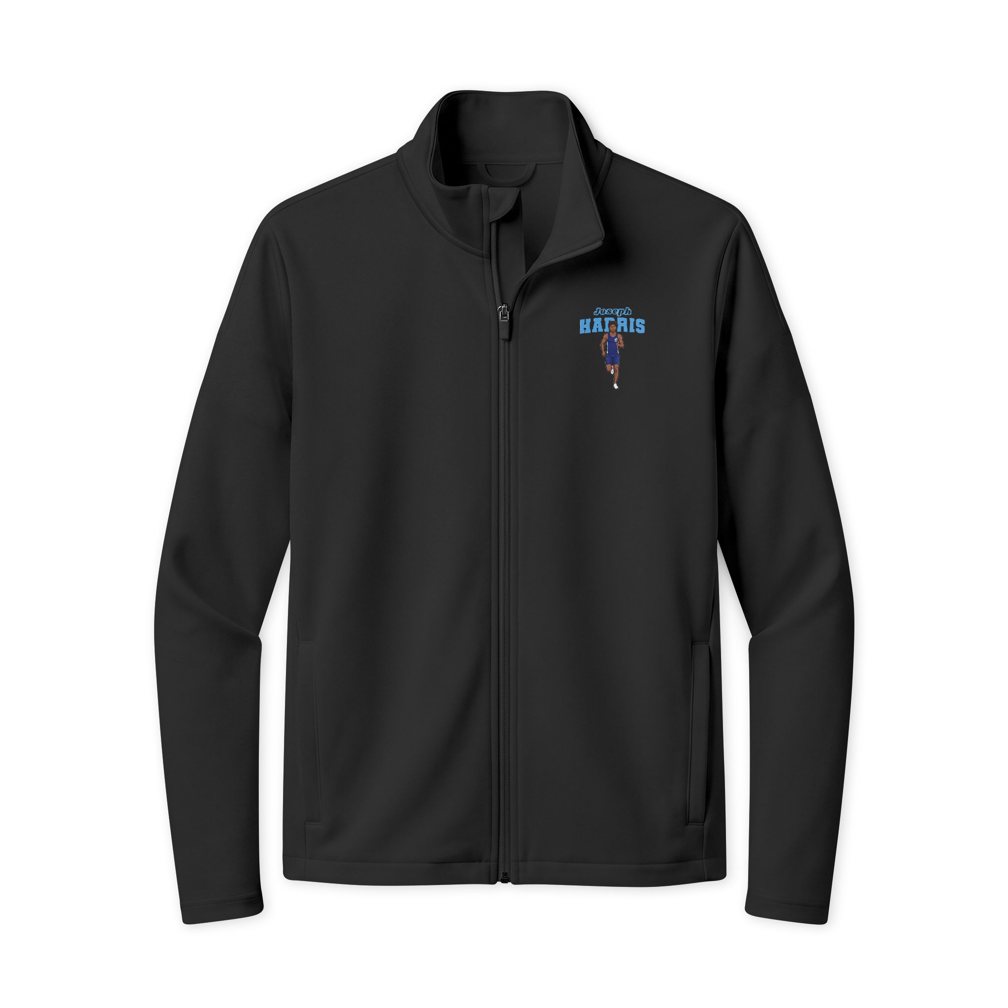 Travel Full-Zip Jacket — character_name_arch in Black/ Black