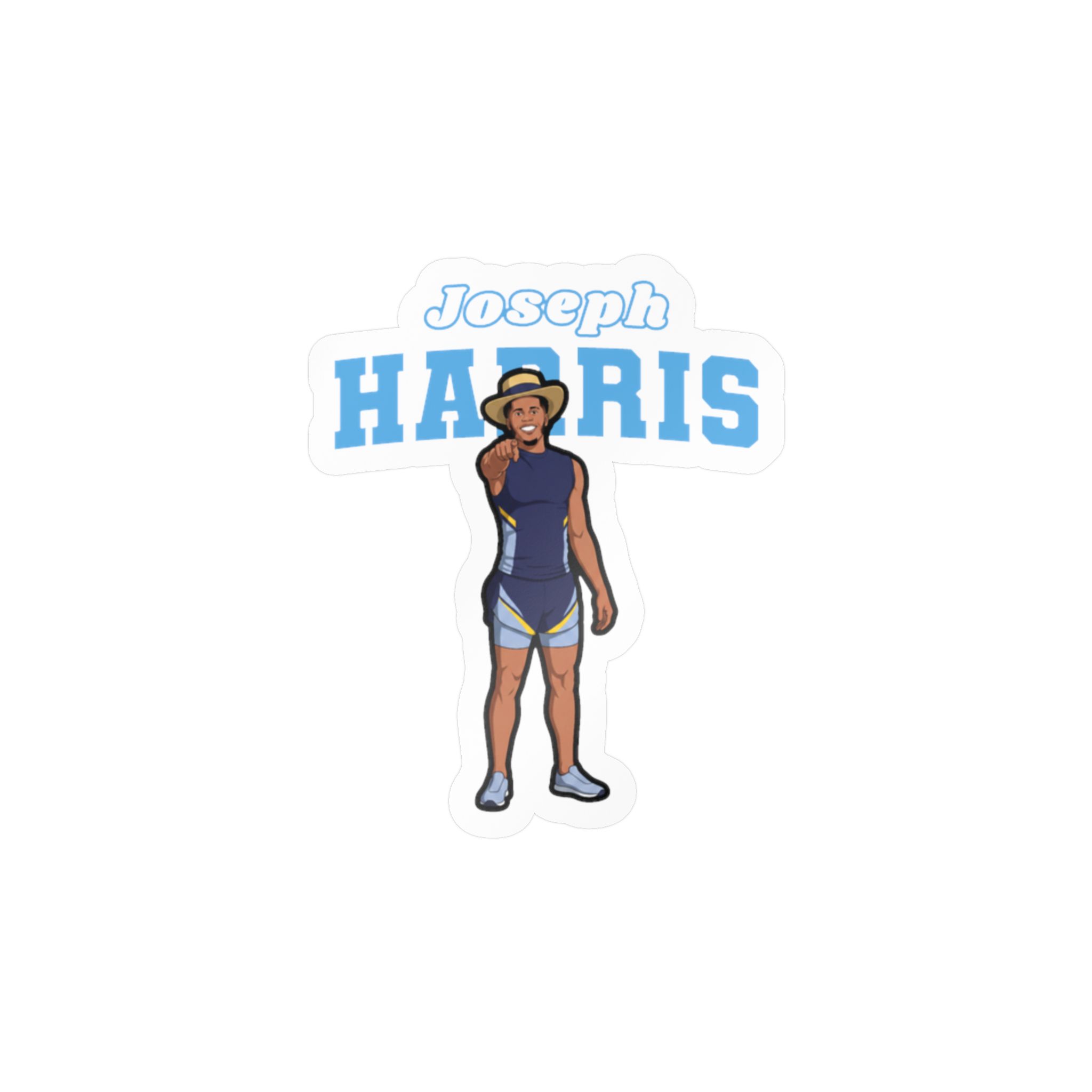 Vinyl Sticker — character_name_arch in Classic