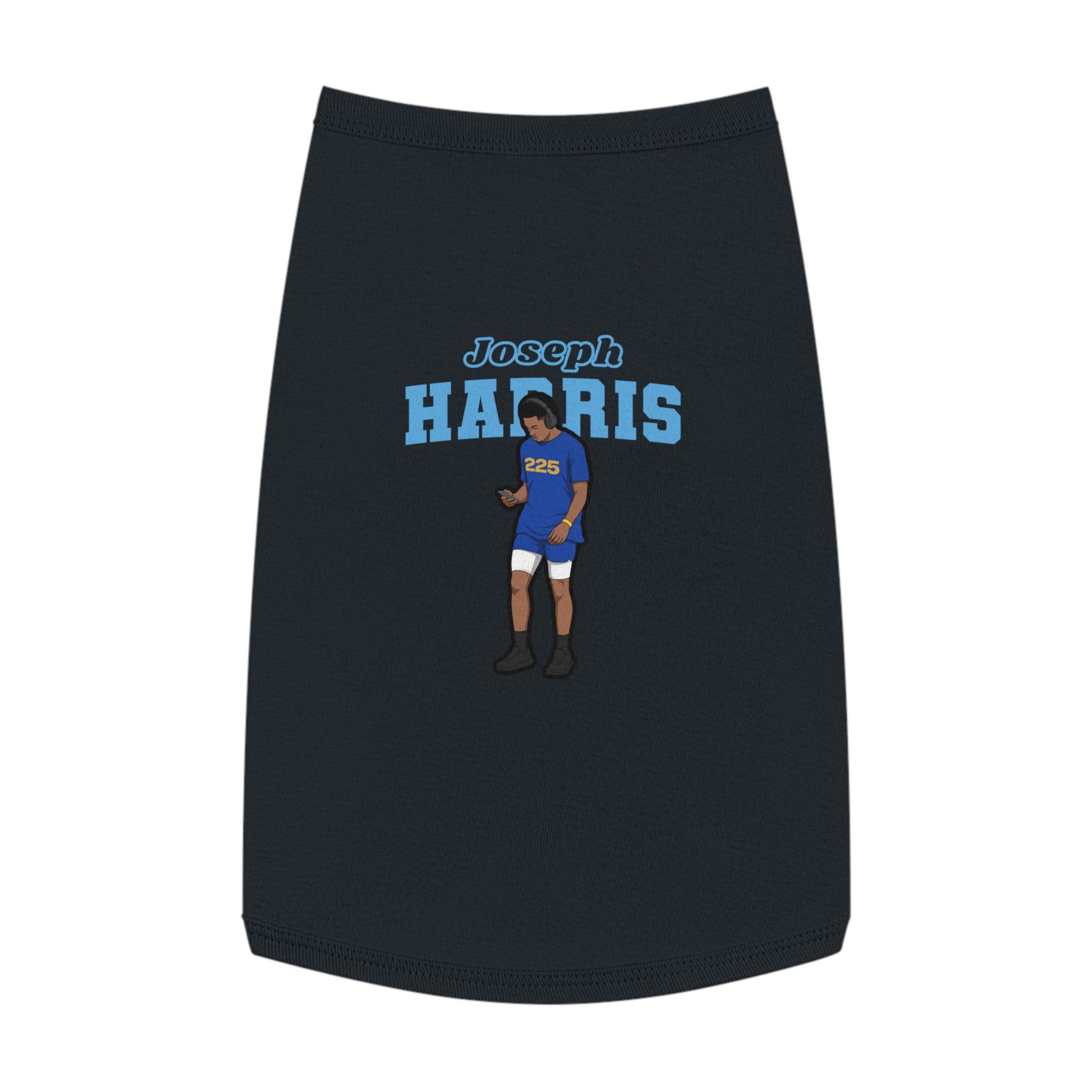 Pet Tank Top — character_name_arch in White