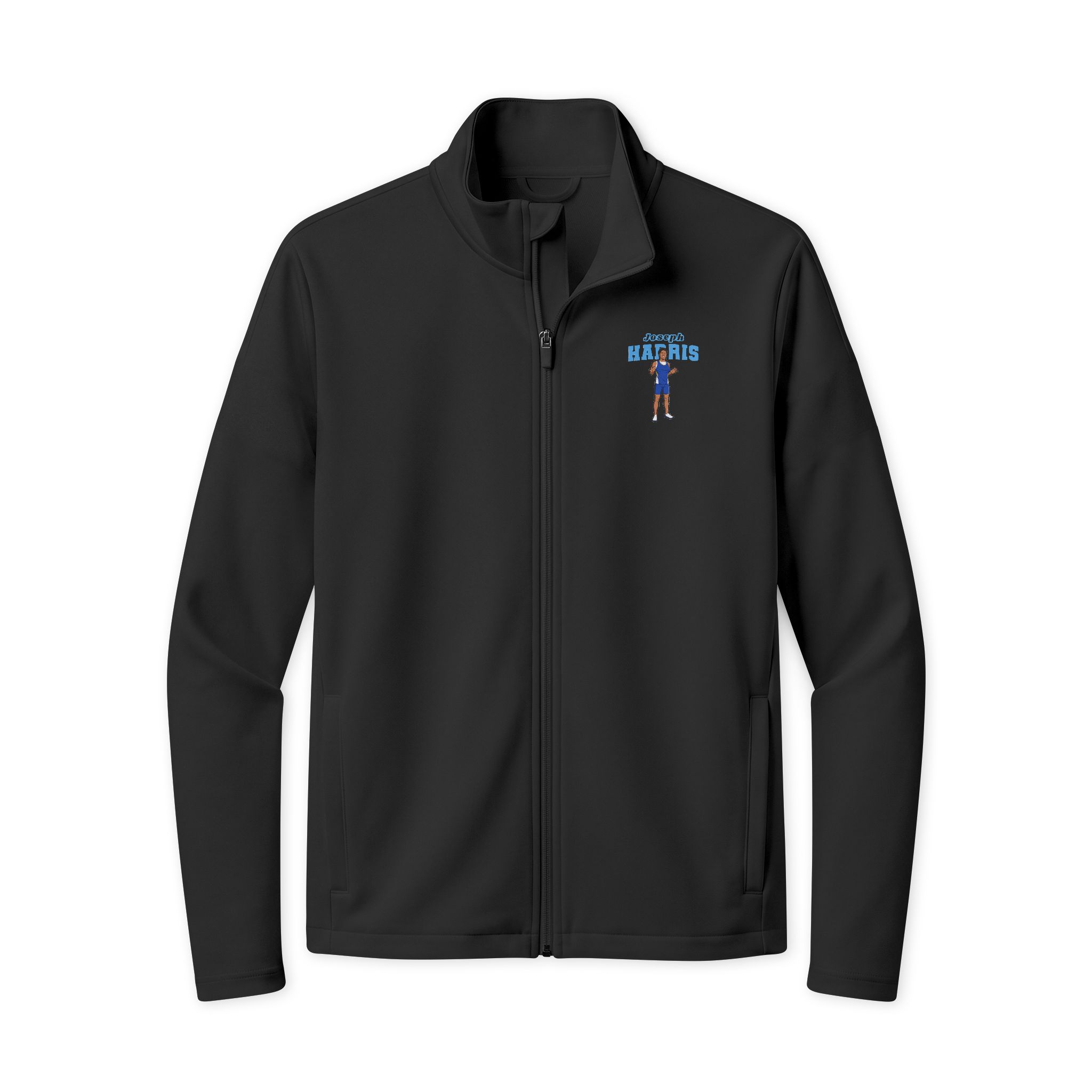 Travel Full-Zip Jacket — character_name_arch in Black/ Black
