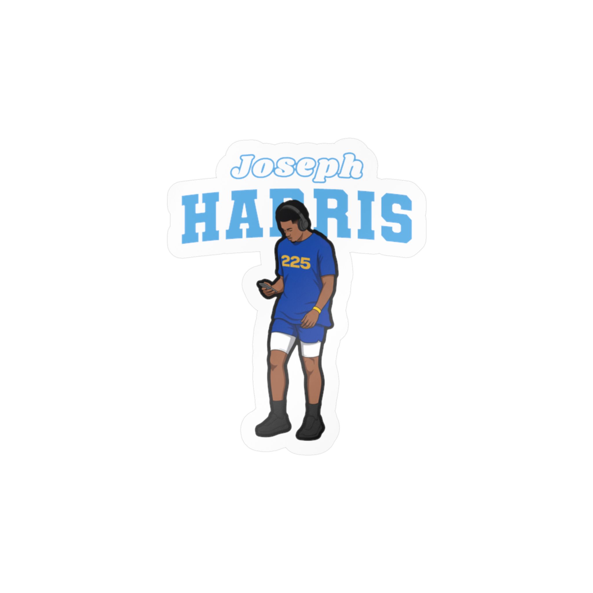 Vinyl Sticker — character_name_arch in Classic