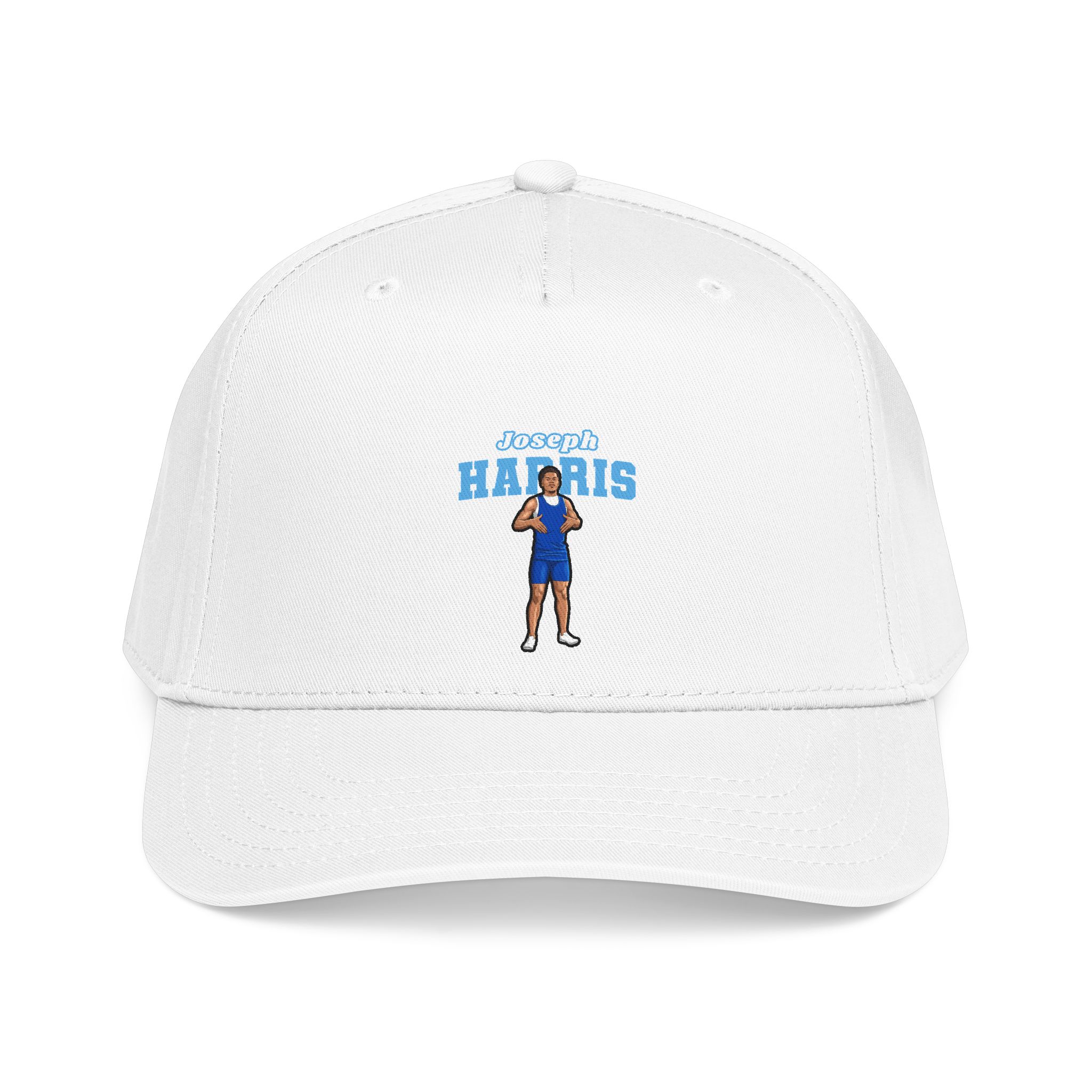 Baseball Cap — character_name_arch in White