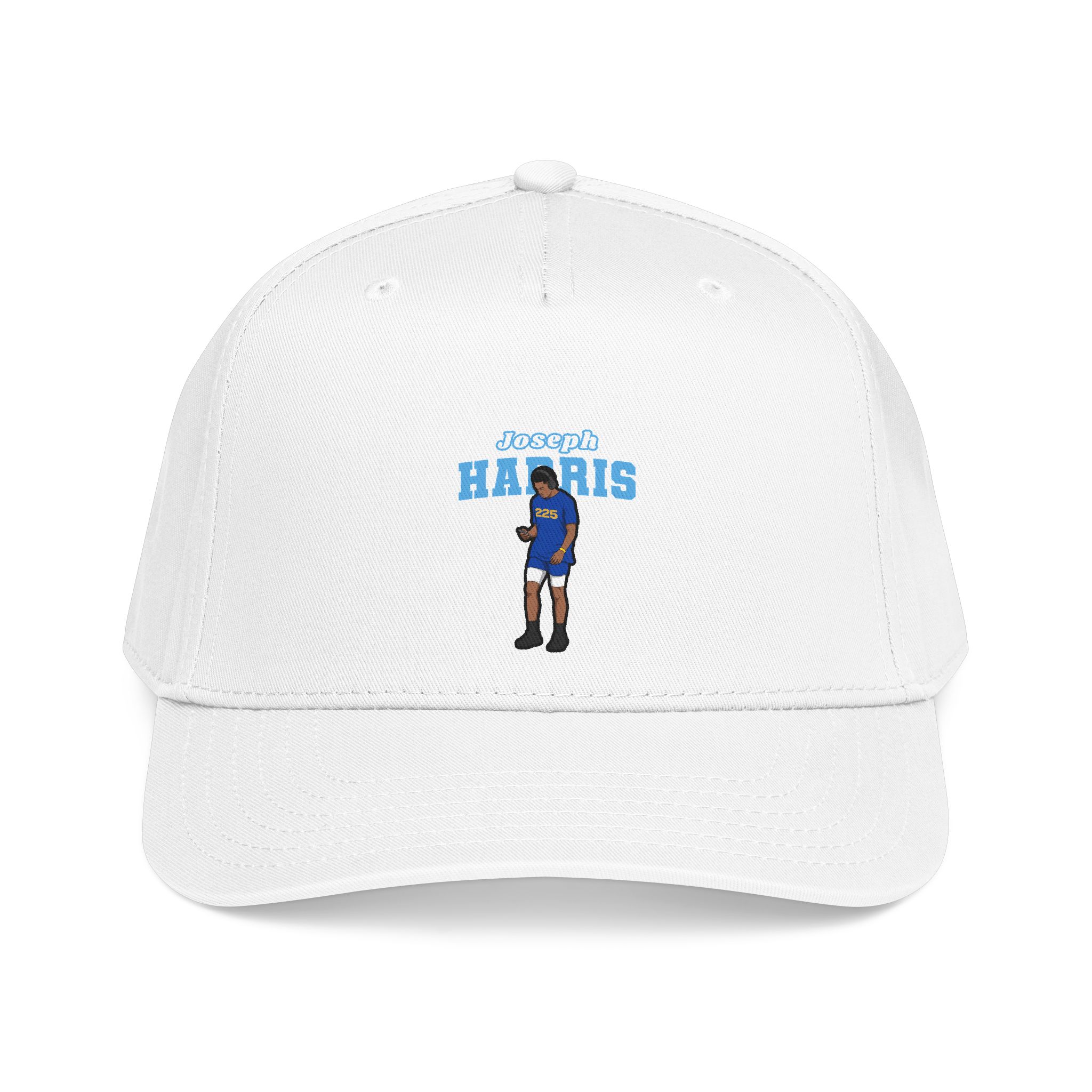 Baseball Cap — character_name_arch in White