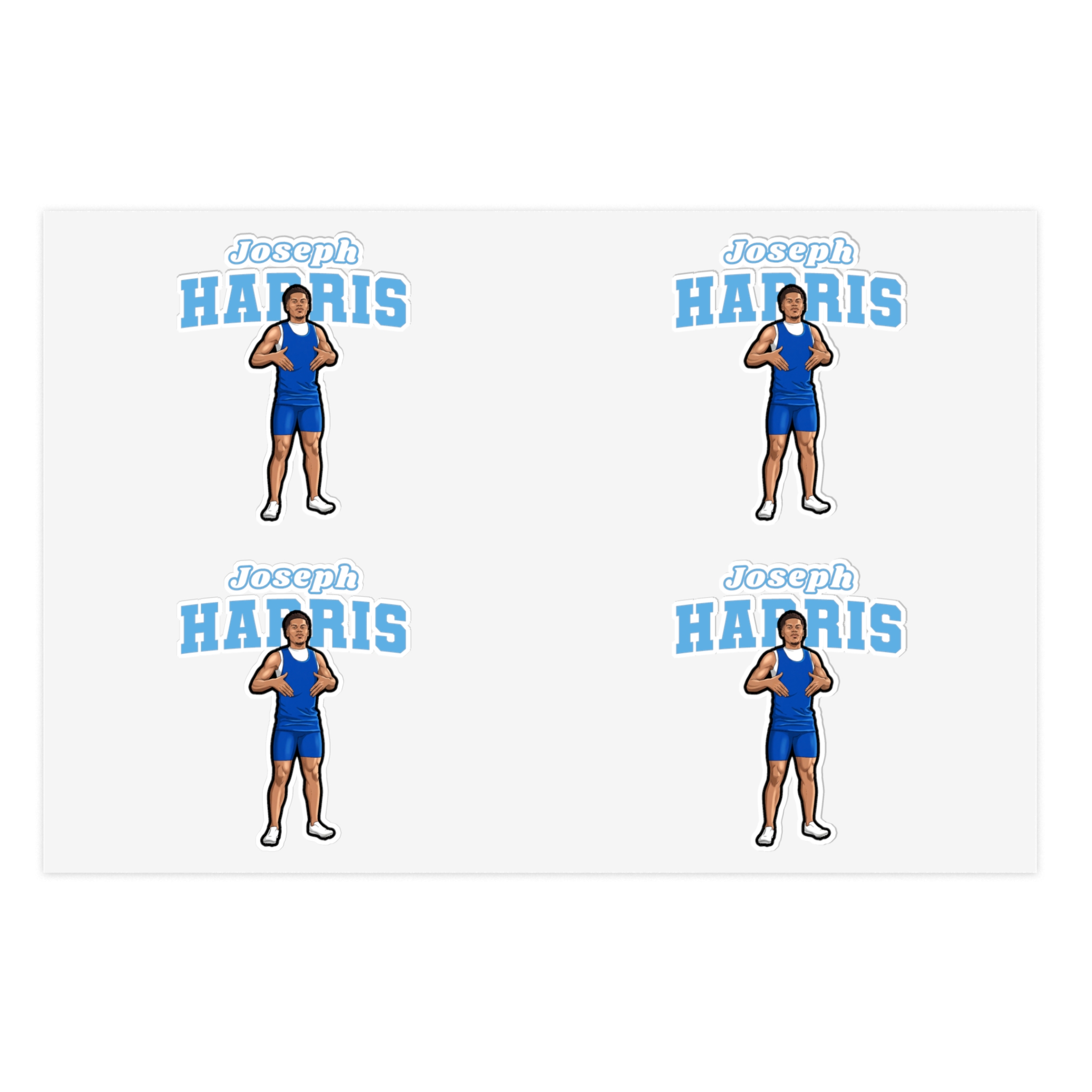 Sticker Sheet — character_name_arch in Classic