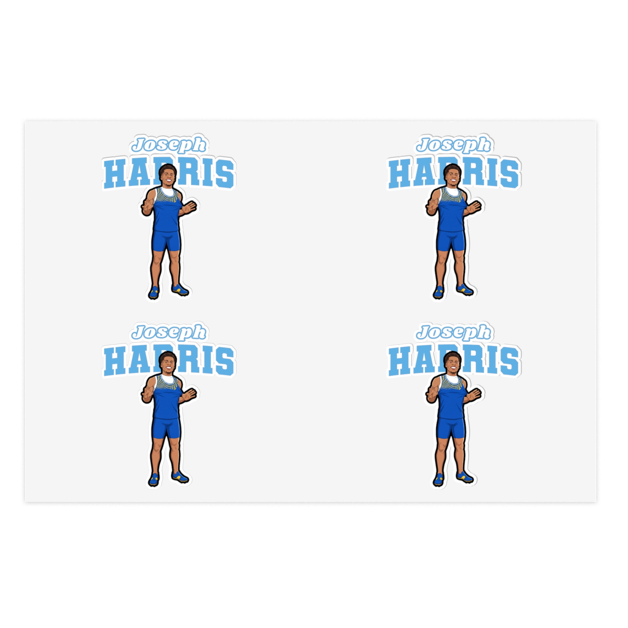 Sticker Sheet — character_name_arch in Classic