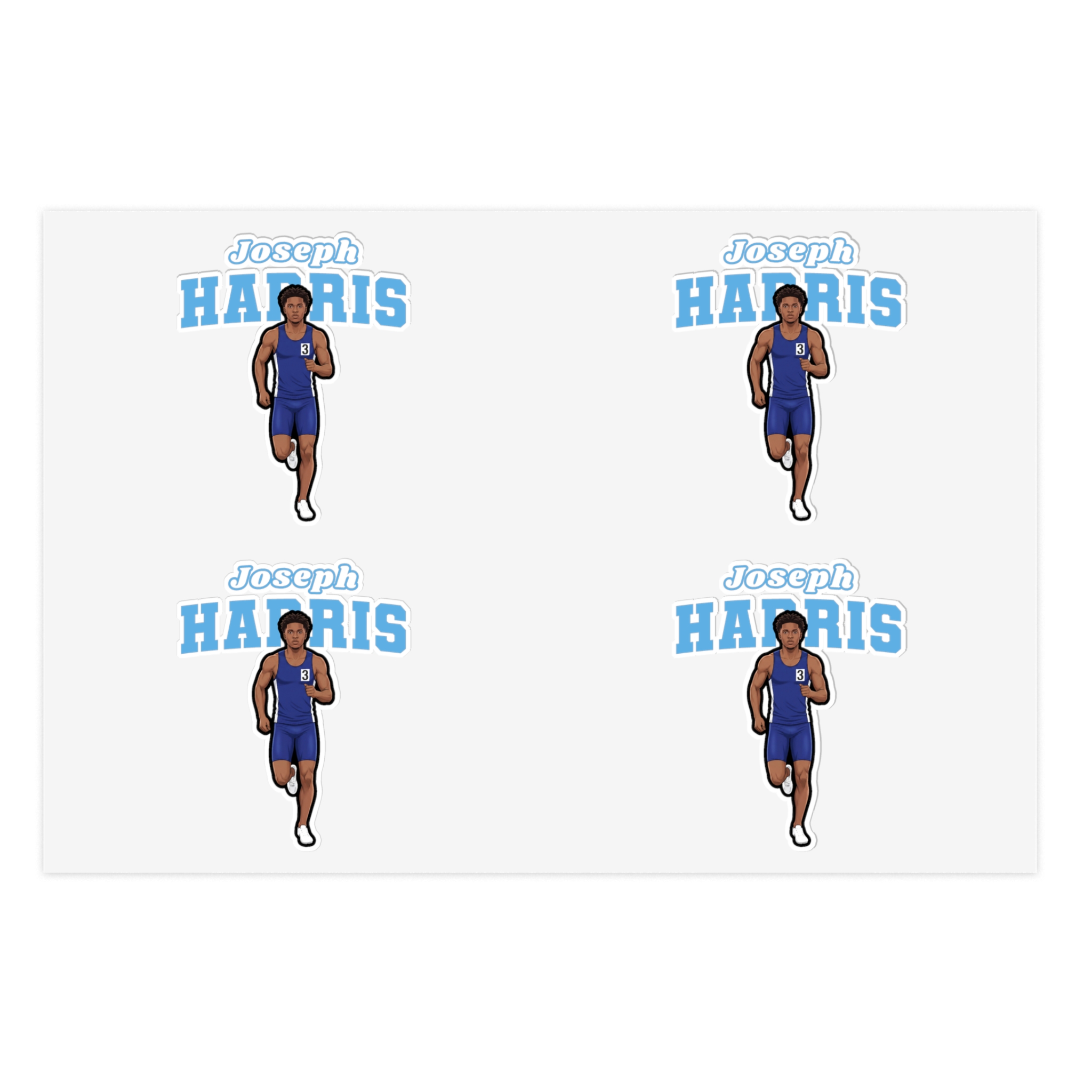 Sticker Sheet — character_name_arch in Classic