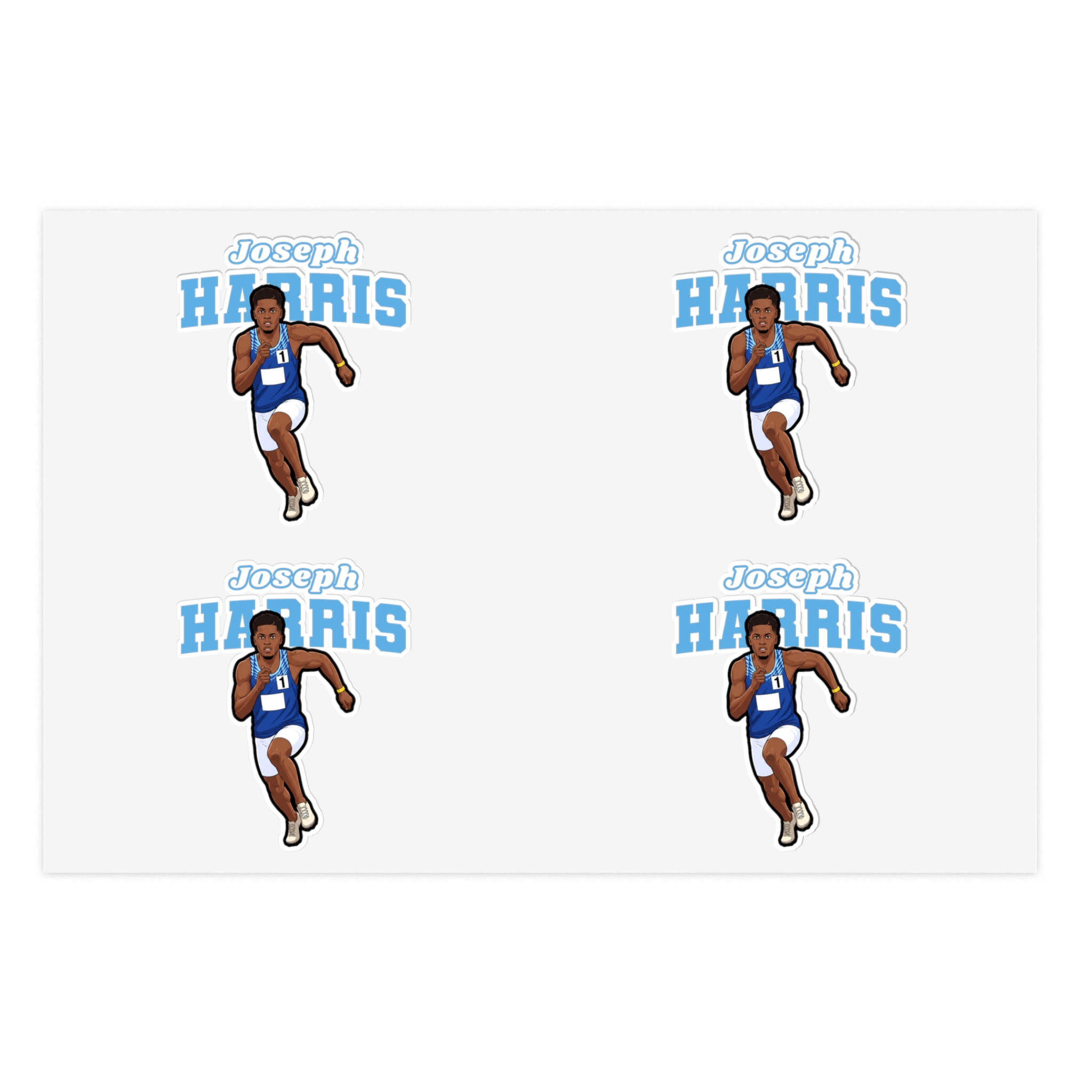 Sticker Sheet — character_name_arch in Classic