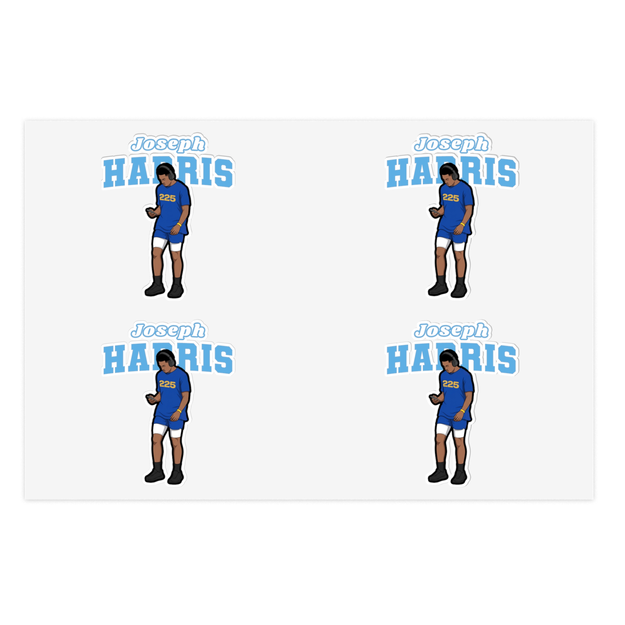Sticker Sheet — character_name_arch in Classic