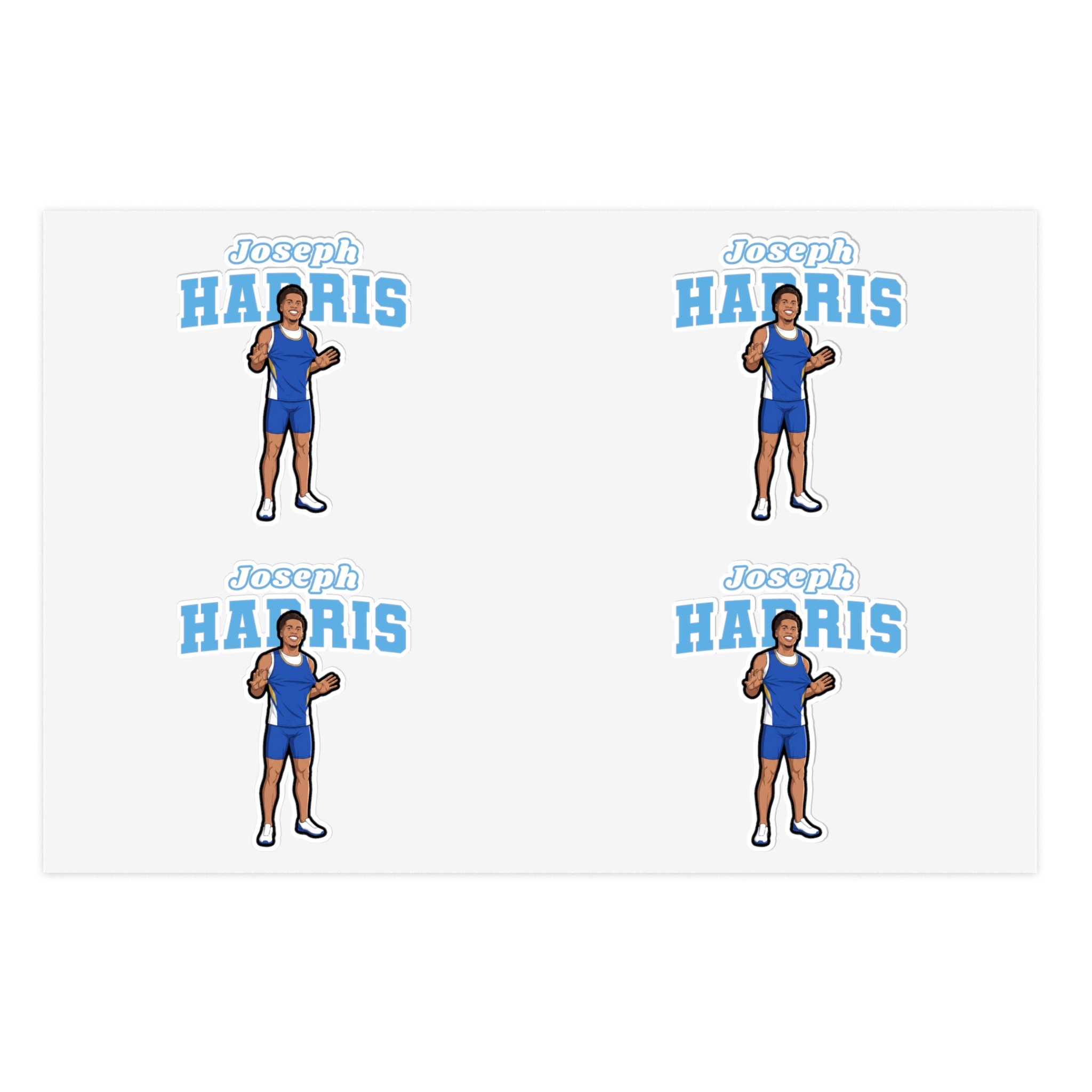 Sticker Sheet — character_name_arch in Classic