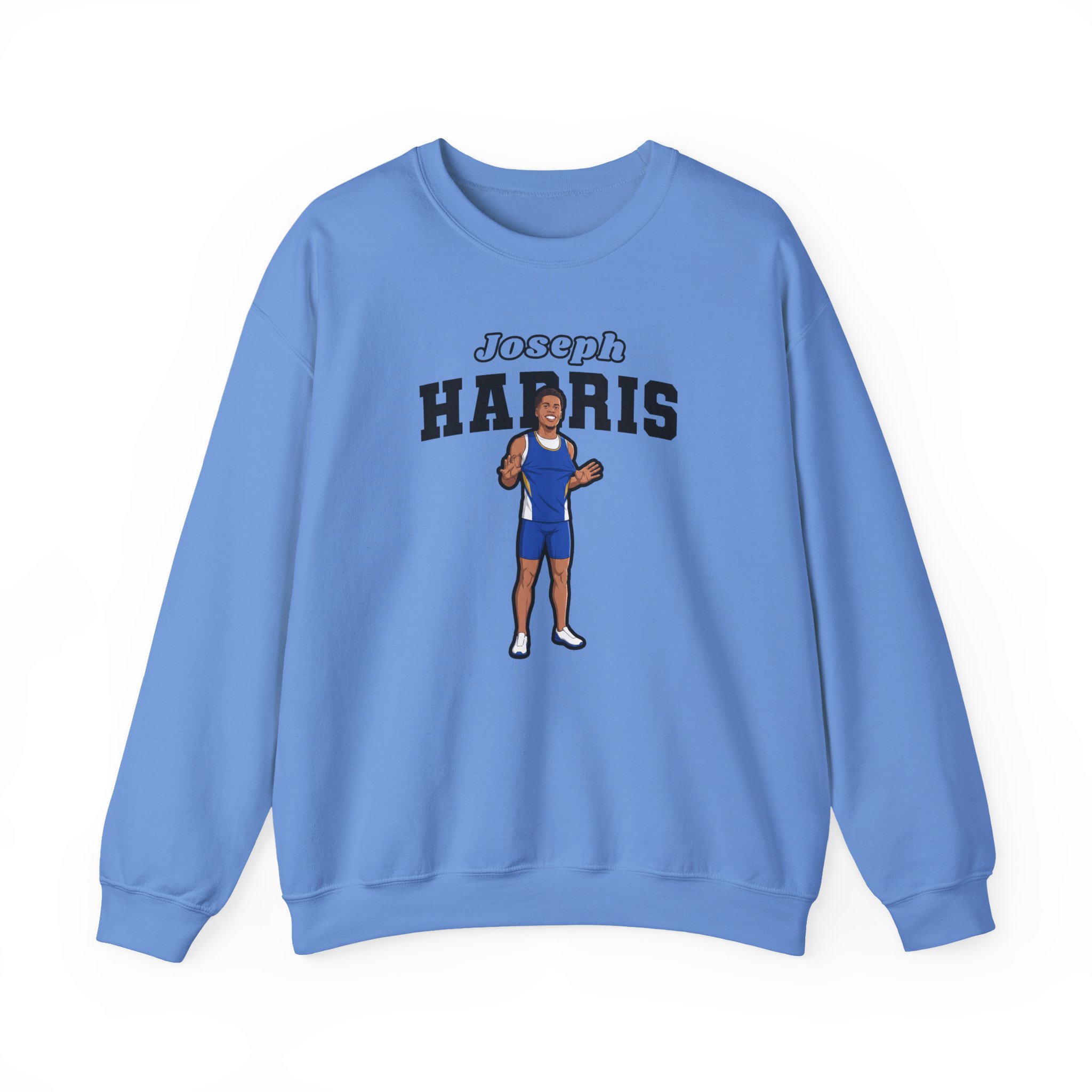 Crewneck Sweatshirt — character_name_arch in Blue