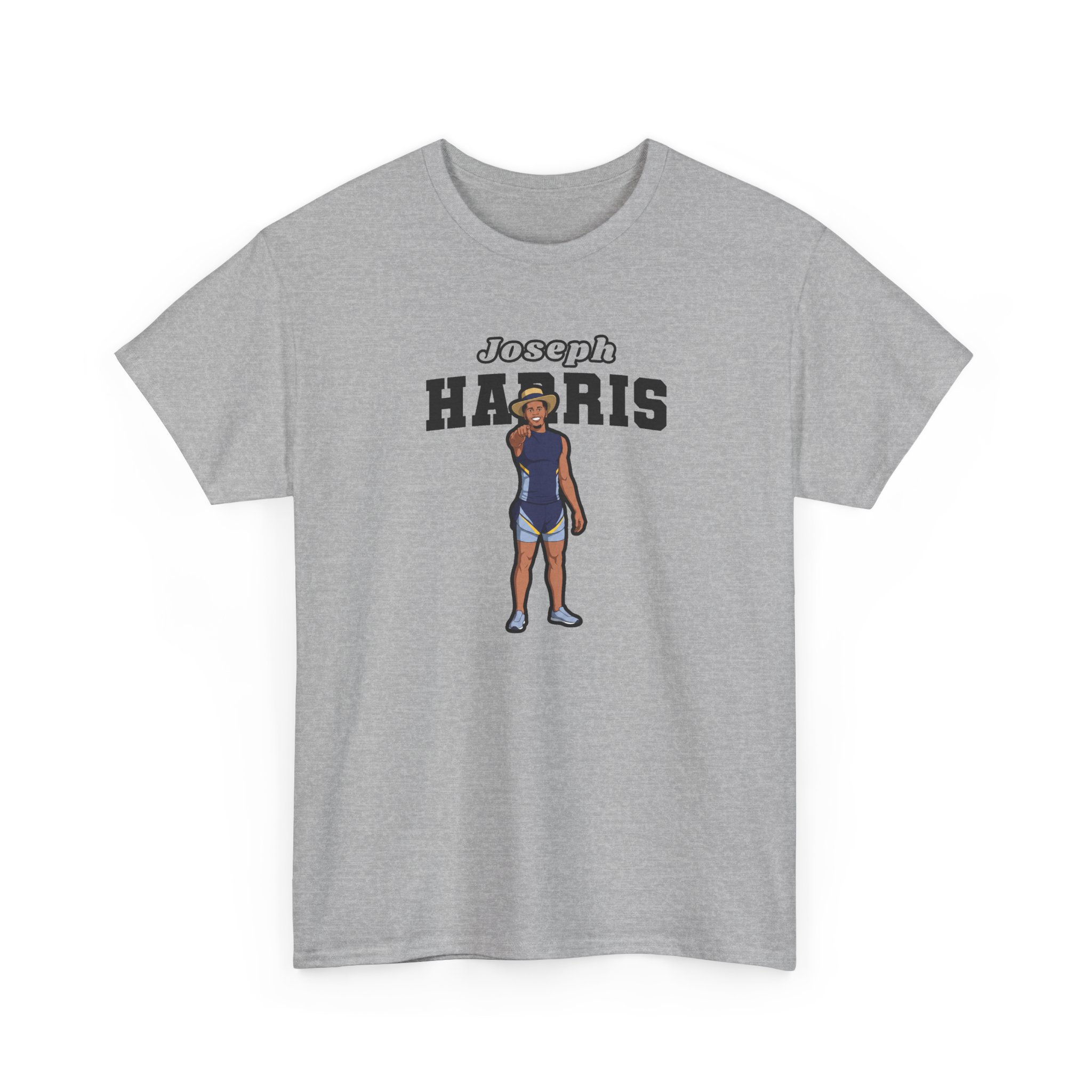 Tee — character_name_arch in Grey