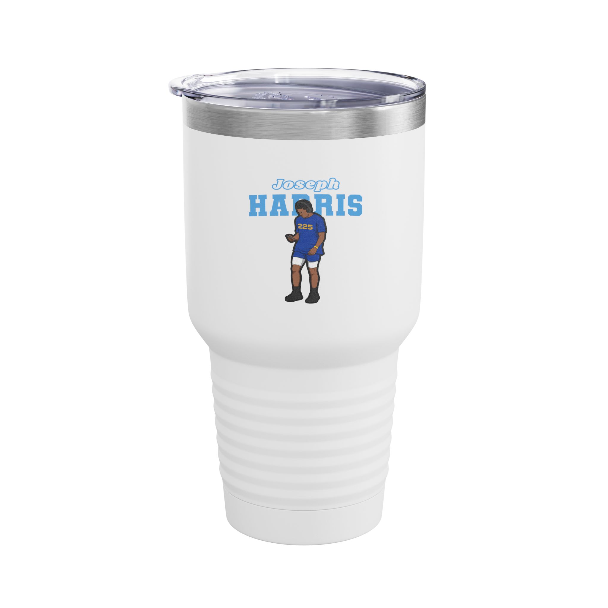 30oz Tumbler — character_name_arch in White