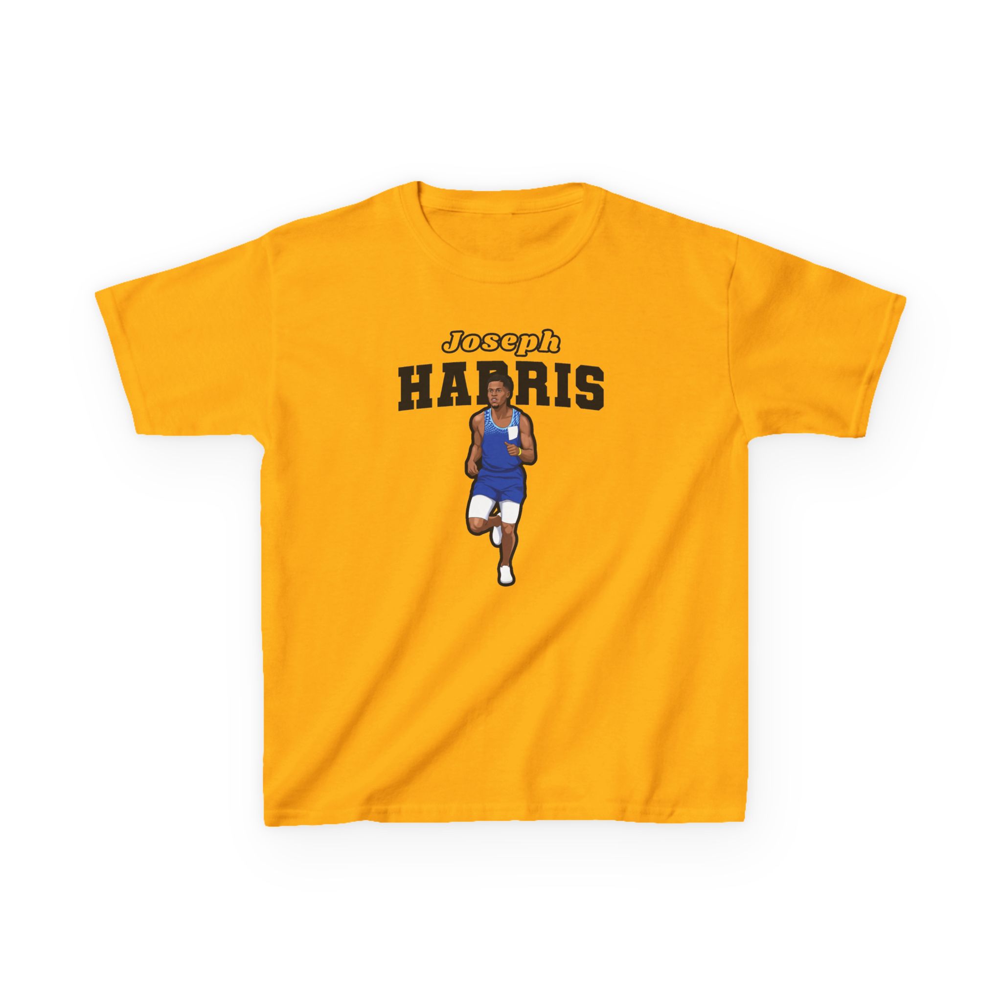 Youth Tee — character_name_arch in Gold