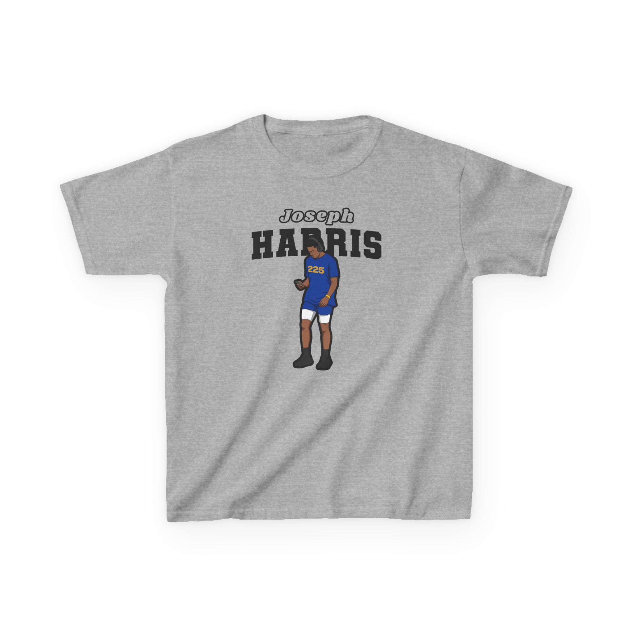 Youth Tee — character_name_arch in Grey