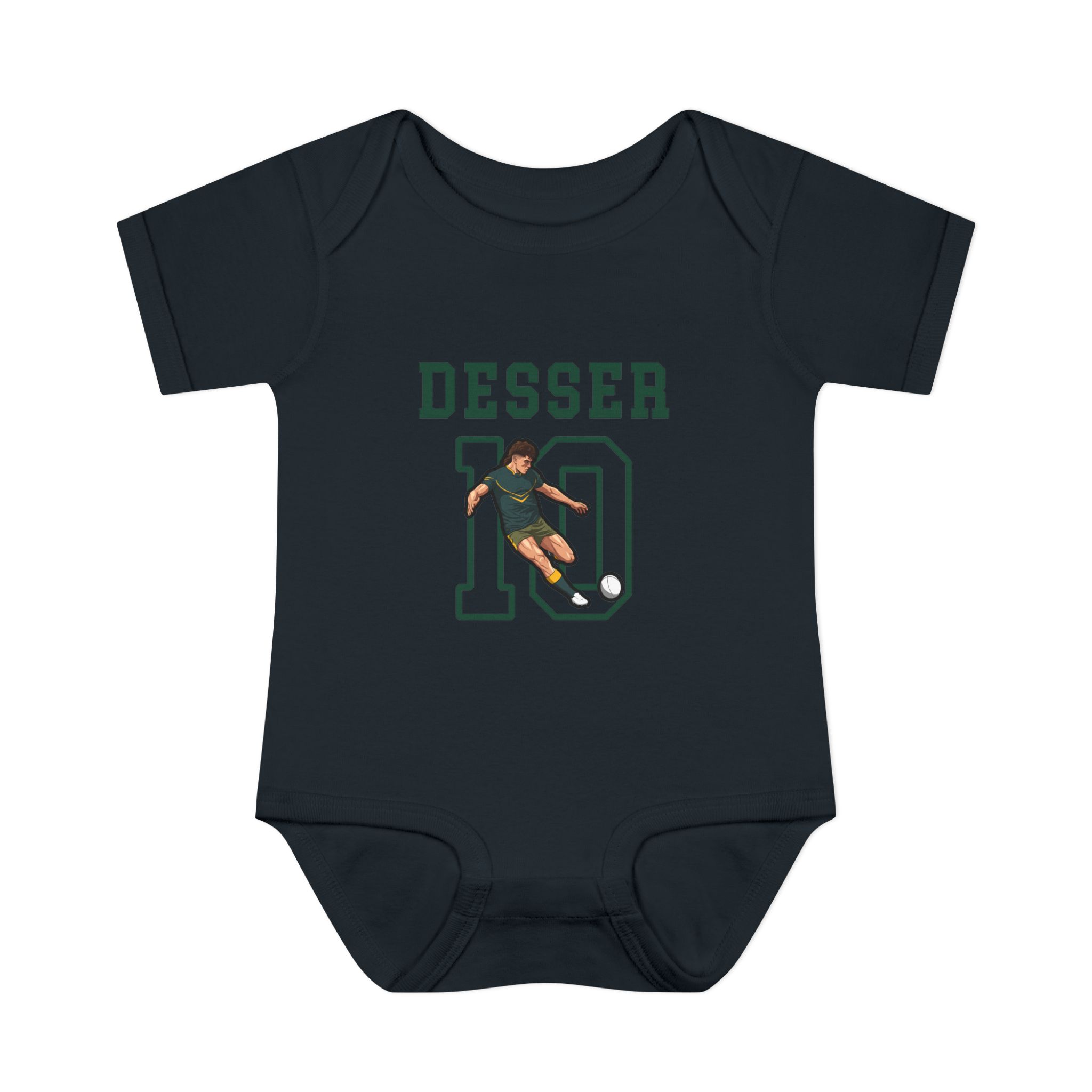 Baby Onesie — character_shirsey in Black