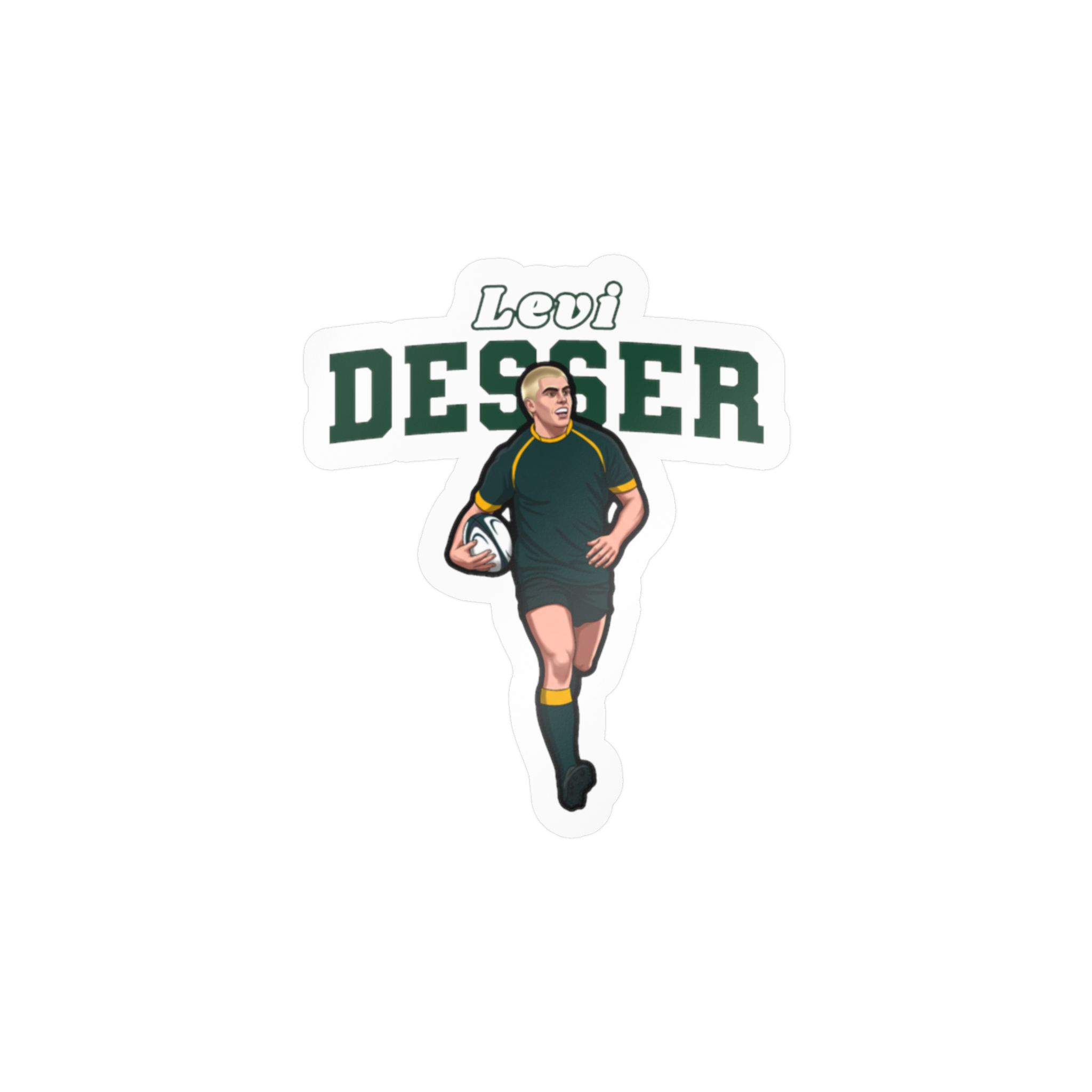 Vinyl Sticker — character_name_arch in Classic