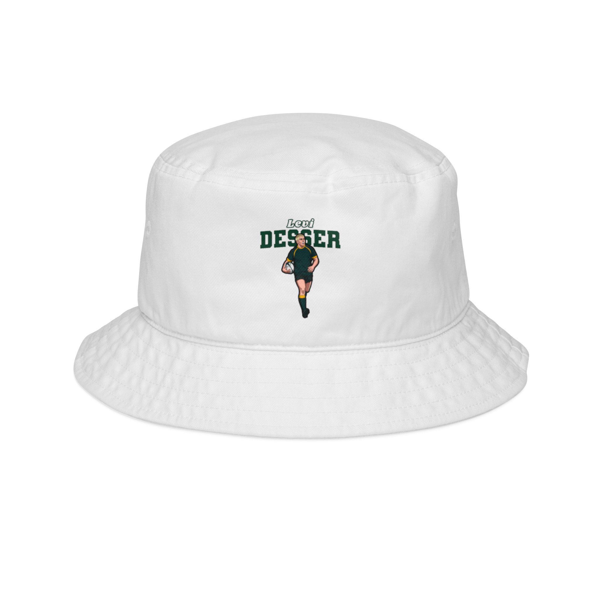 Bucket Hat — character_name_arch in White