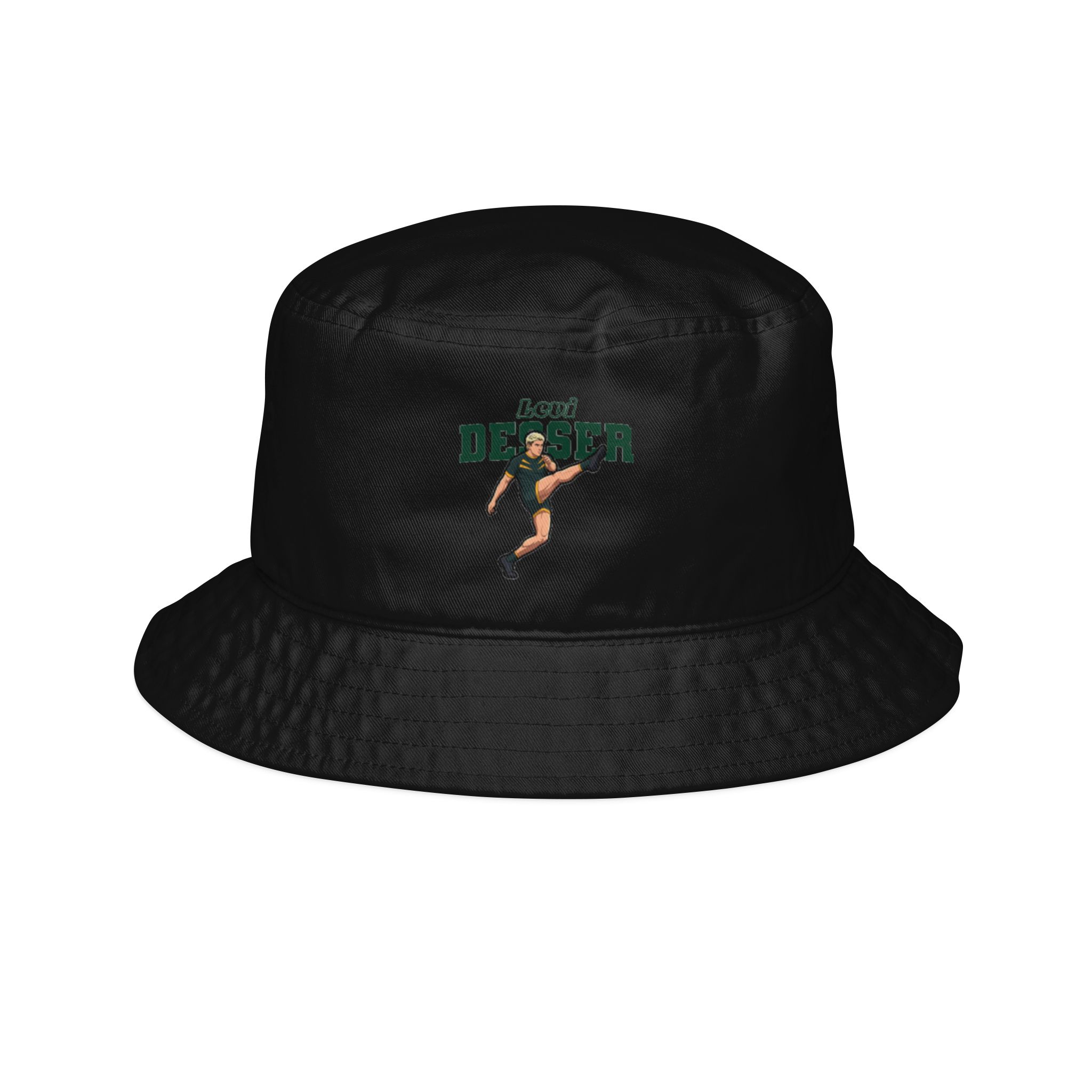 Bucket Hat — character_name_arch in Black