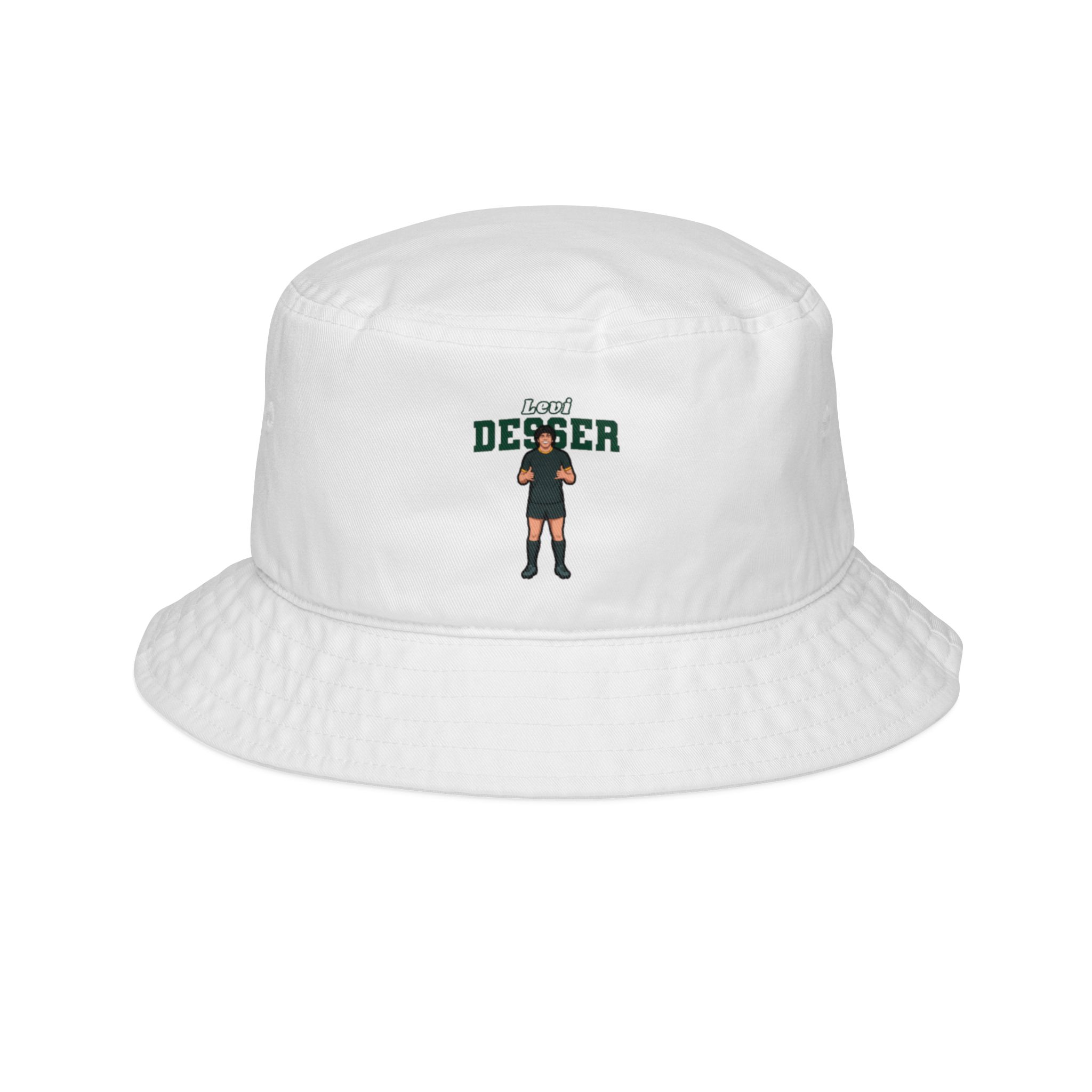 Bucket Hat — character_name_arch in White
