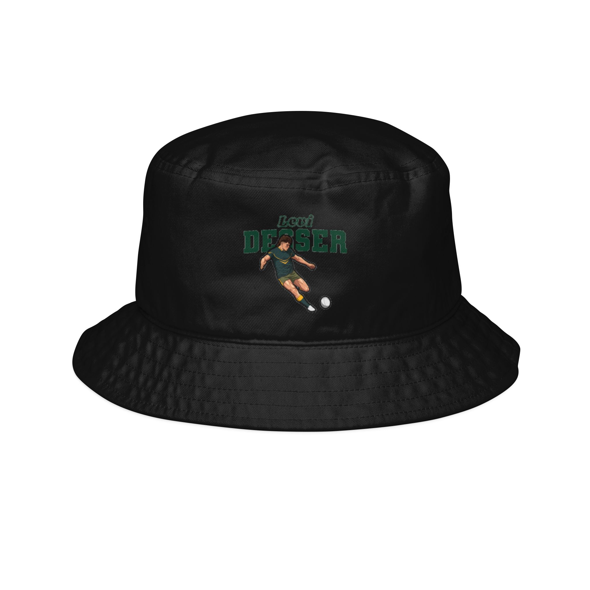 Bucket Hat — character_name_arch in Black