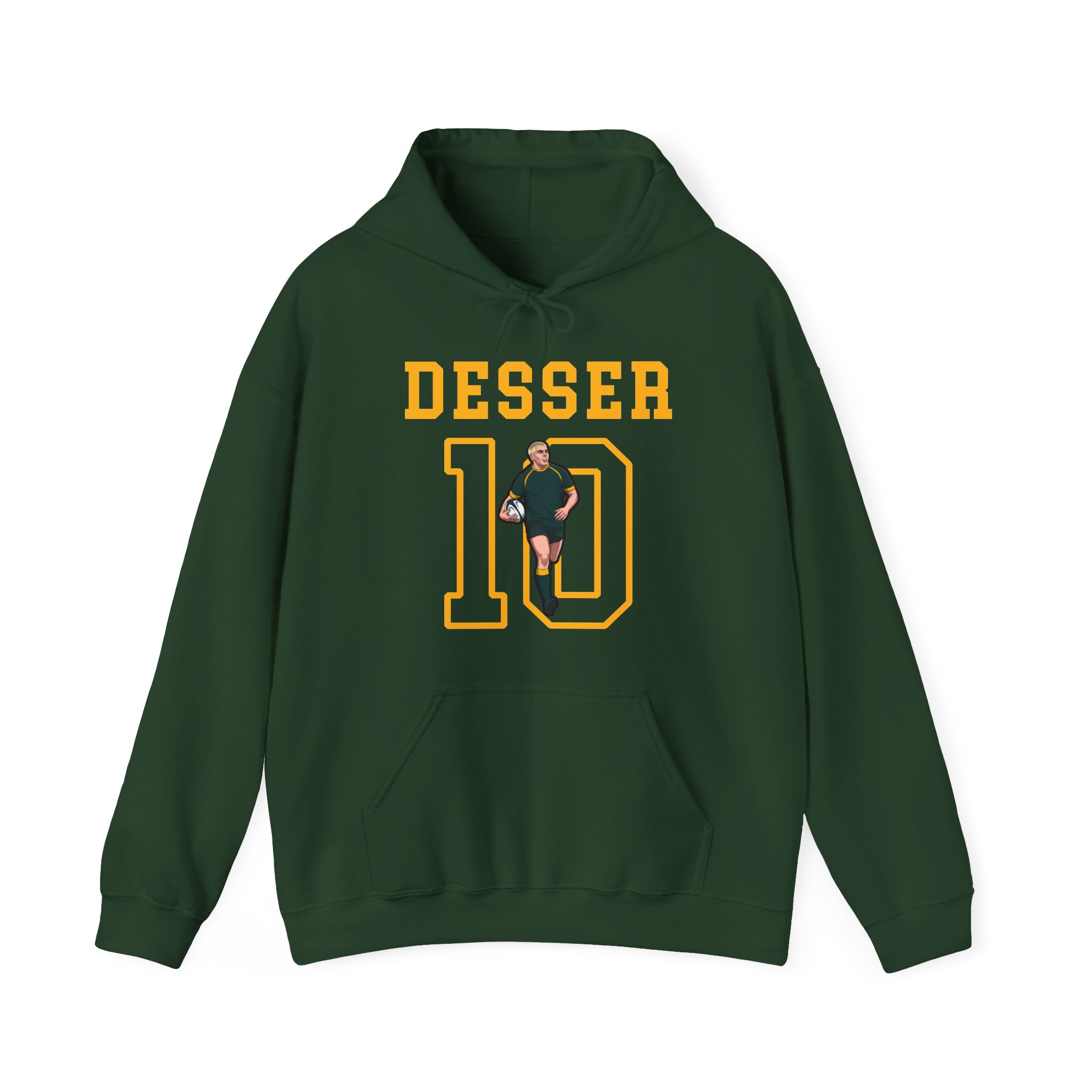 Hoodie — character_shirsey in Green