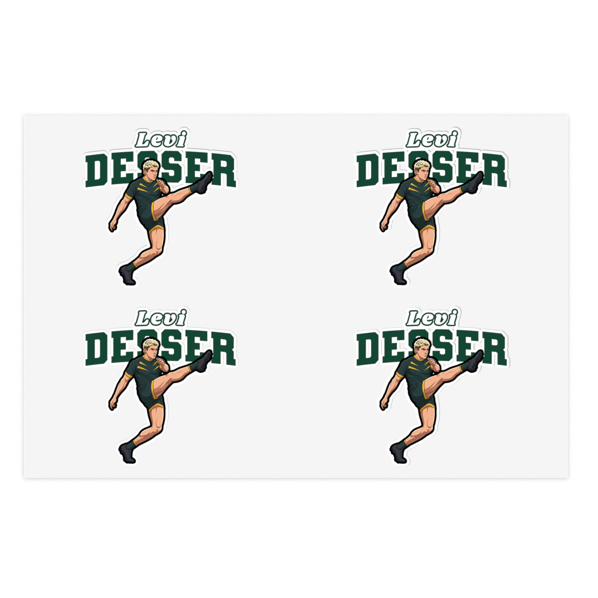 Sticker Sheet — character_name_arch in Classic