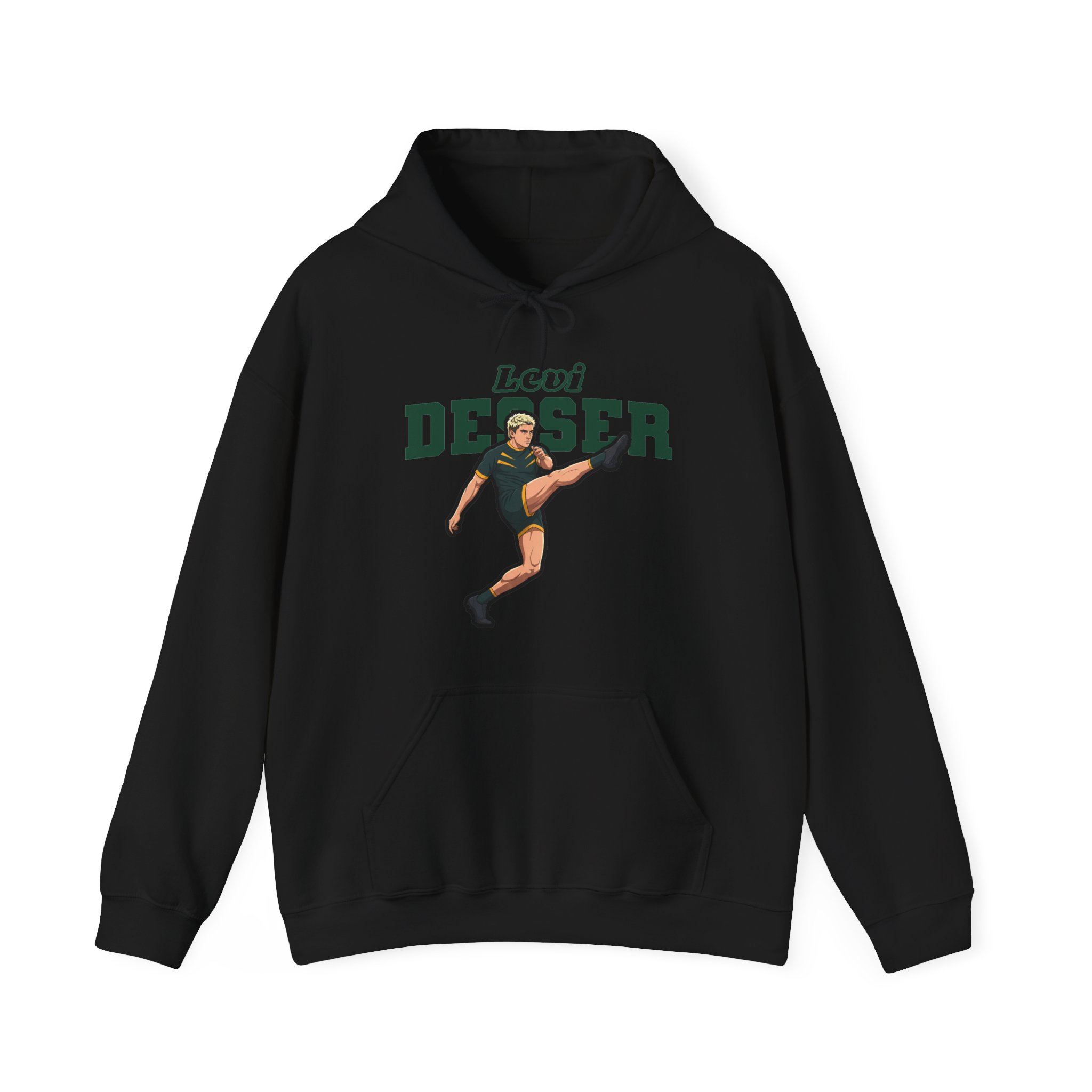 Hoodie — character_name_arch in Black