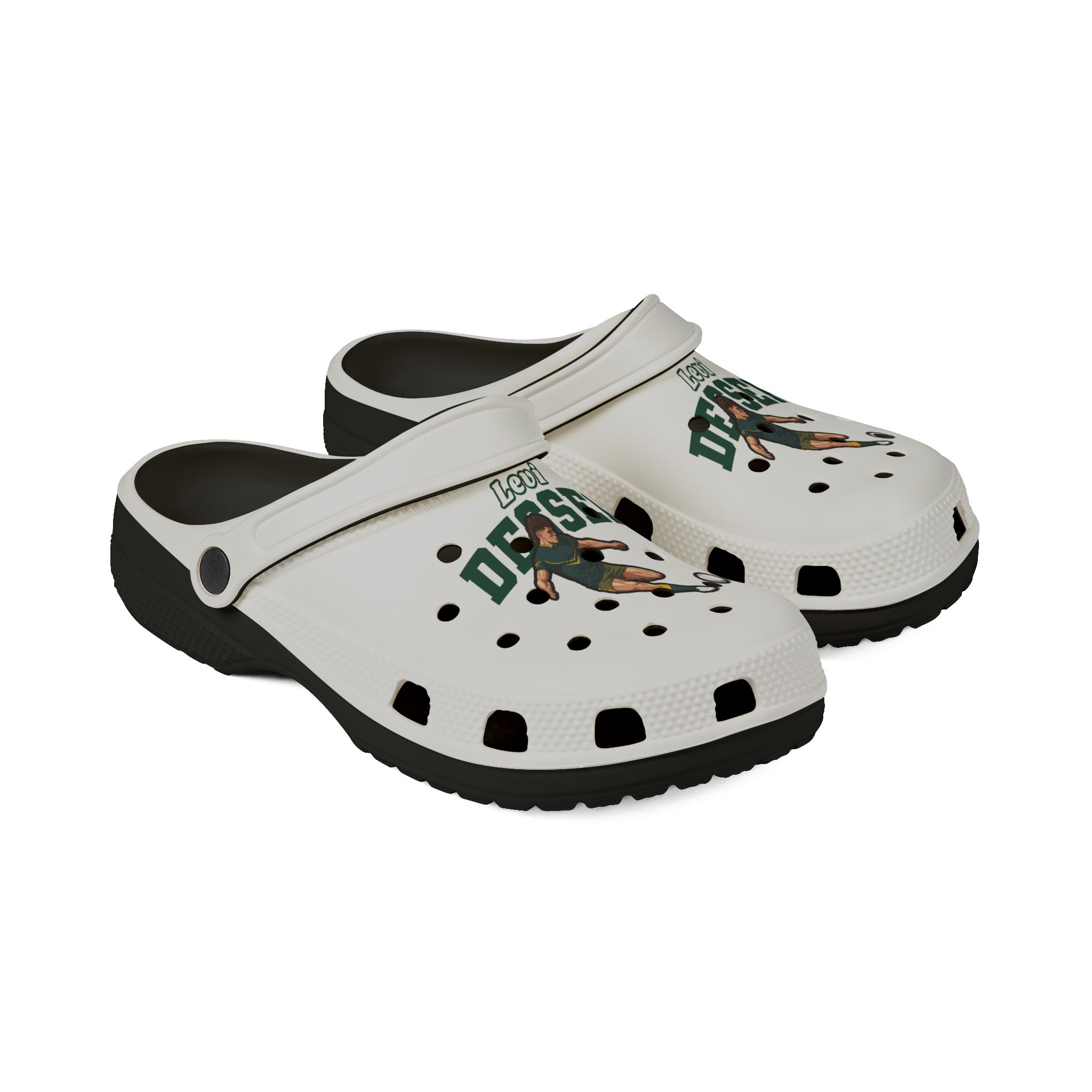 Rubber Clogs — character_name_arch in Black