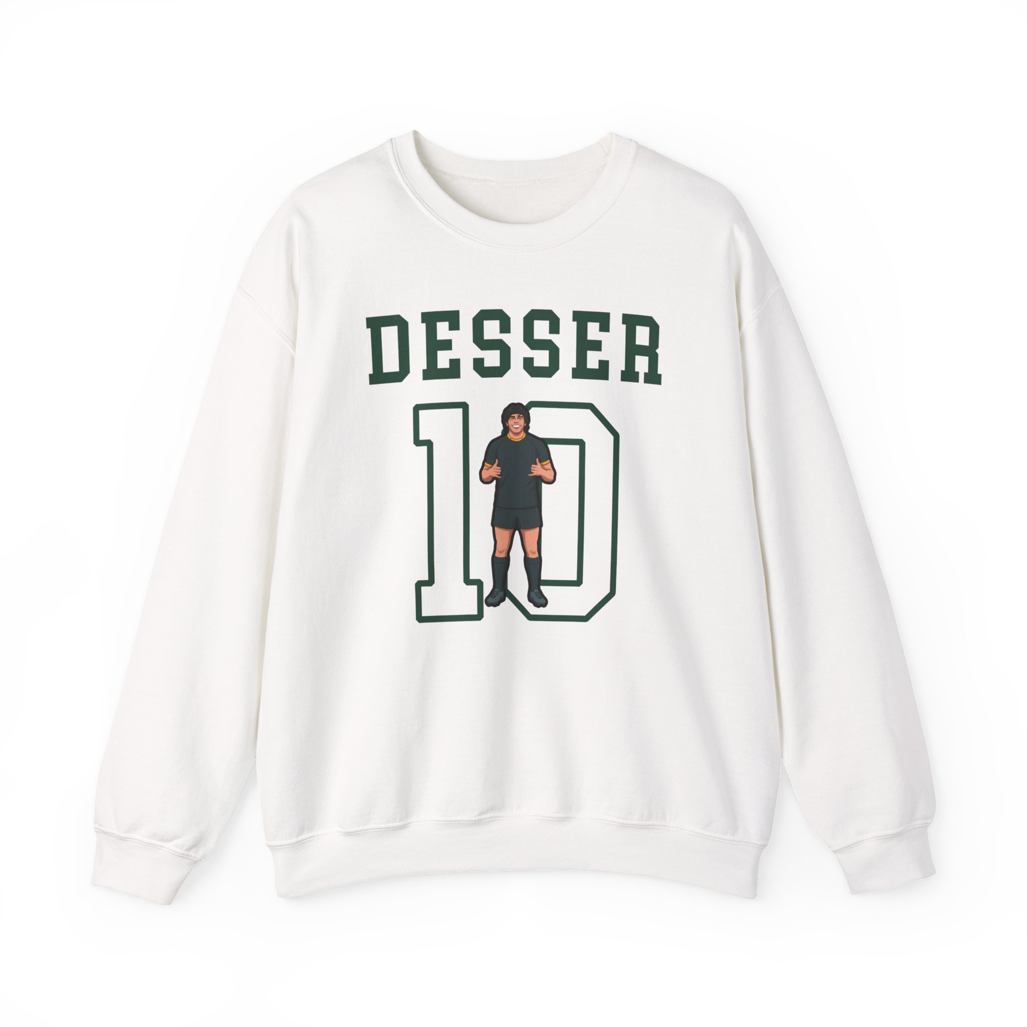Crewneck Sweatshirt — character_shirsey in White