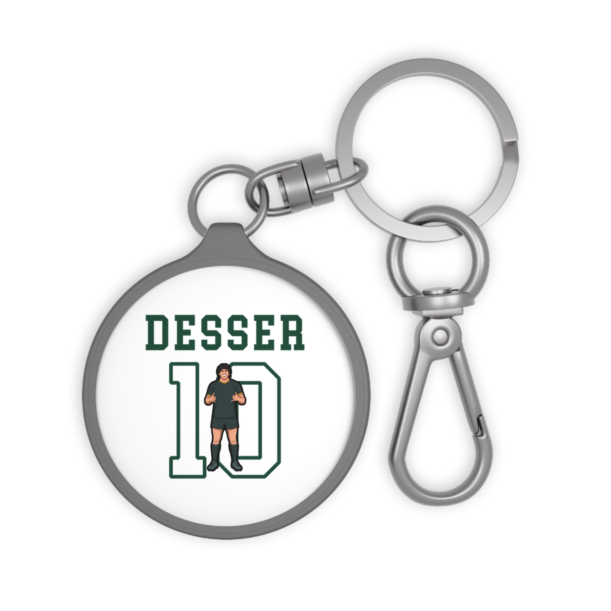 Keychain — character_shirsey in Grey