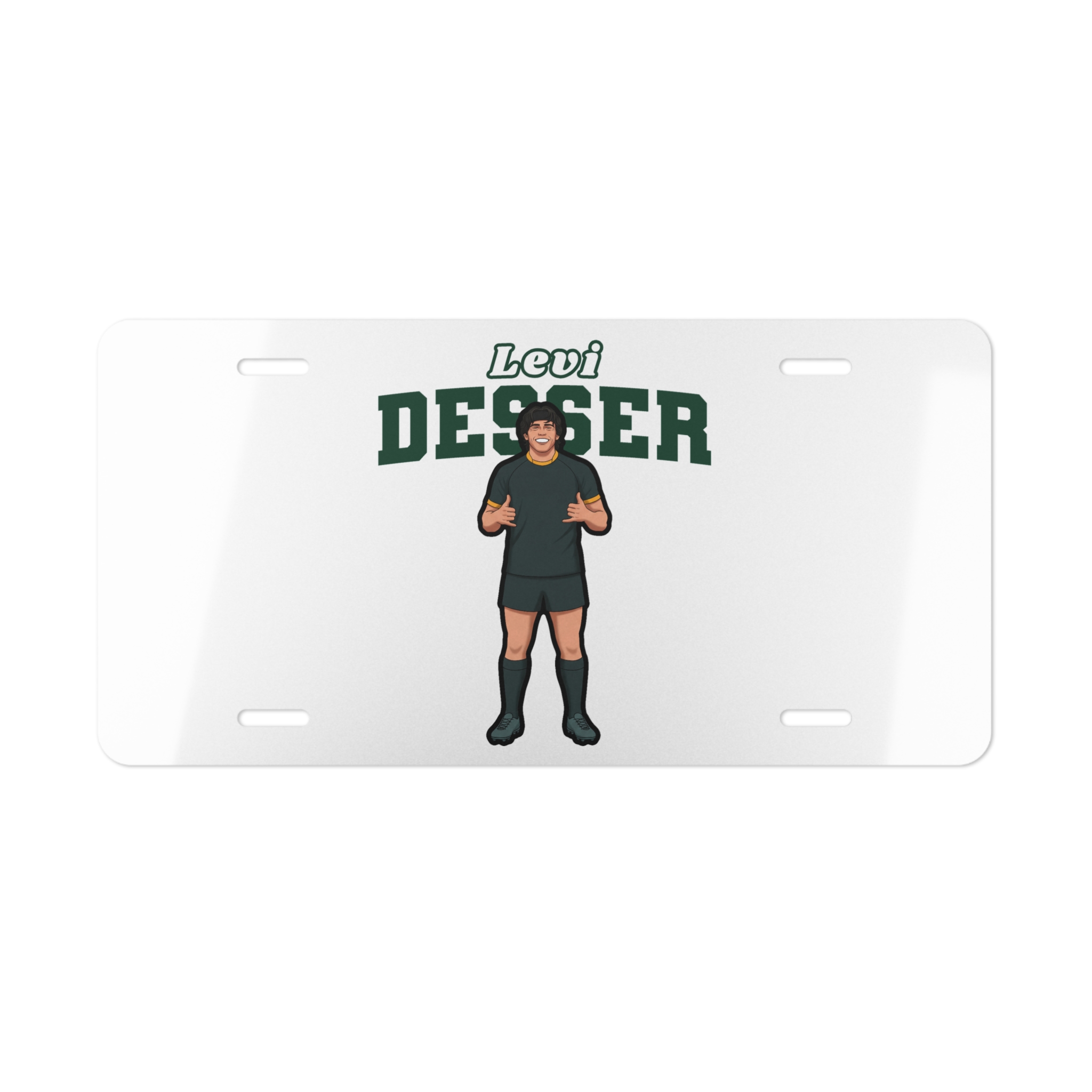 License Plate — character_name_arch in Classic