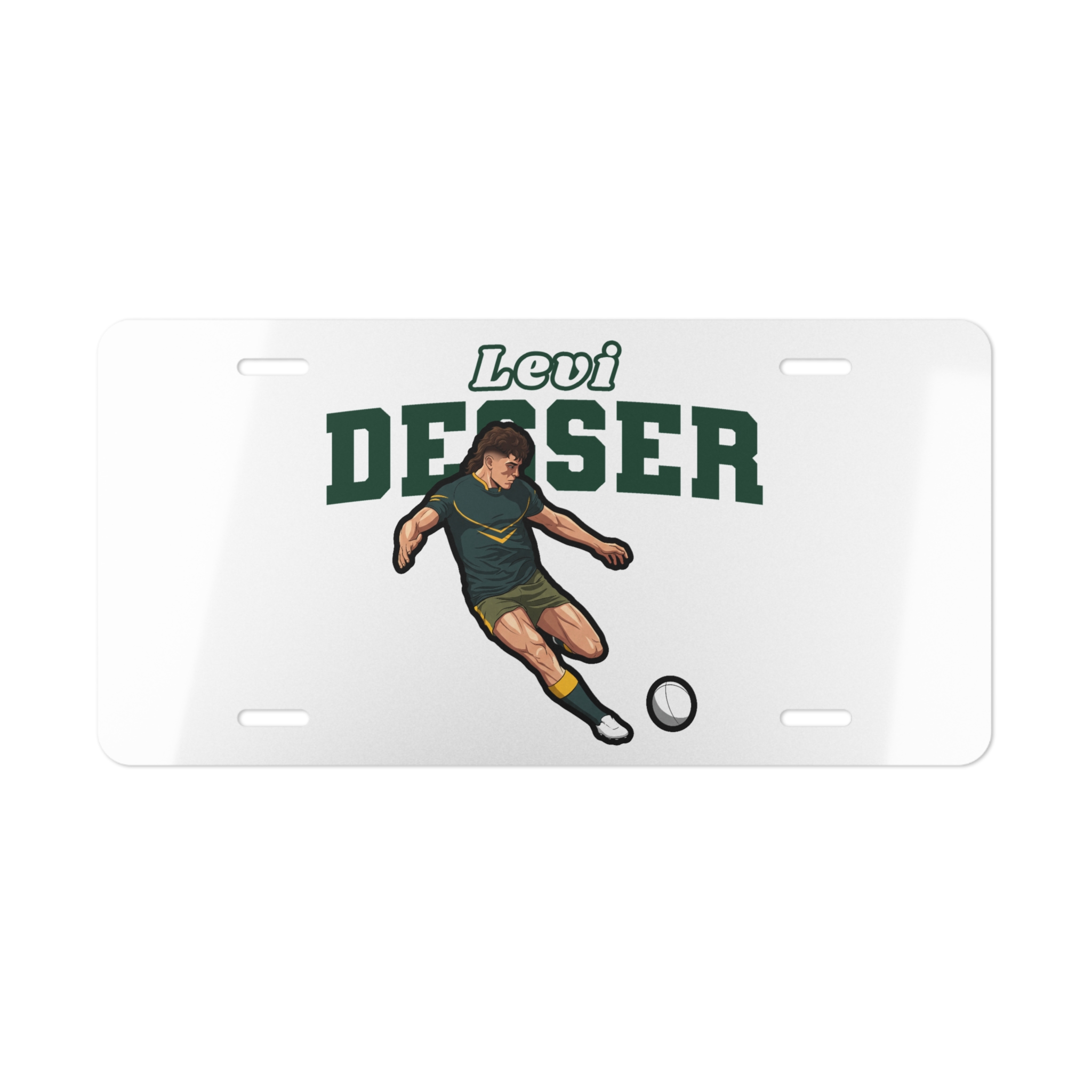 License Plate — character_name_arch in Classic