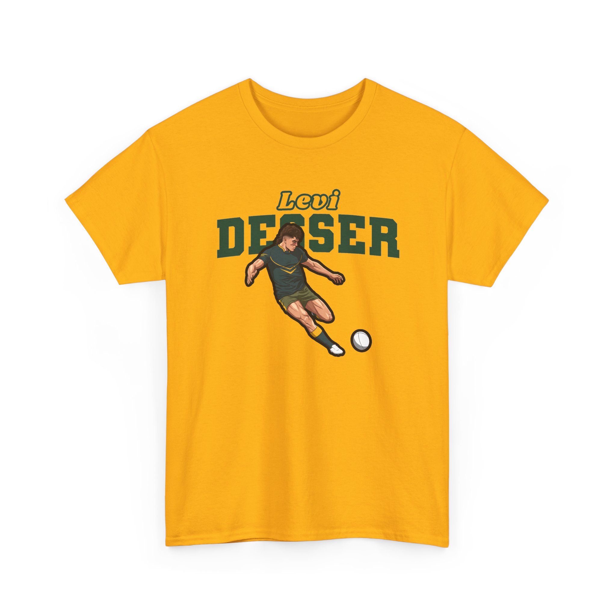 Tee — character_name_arch in Gold