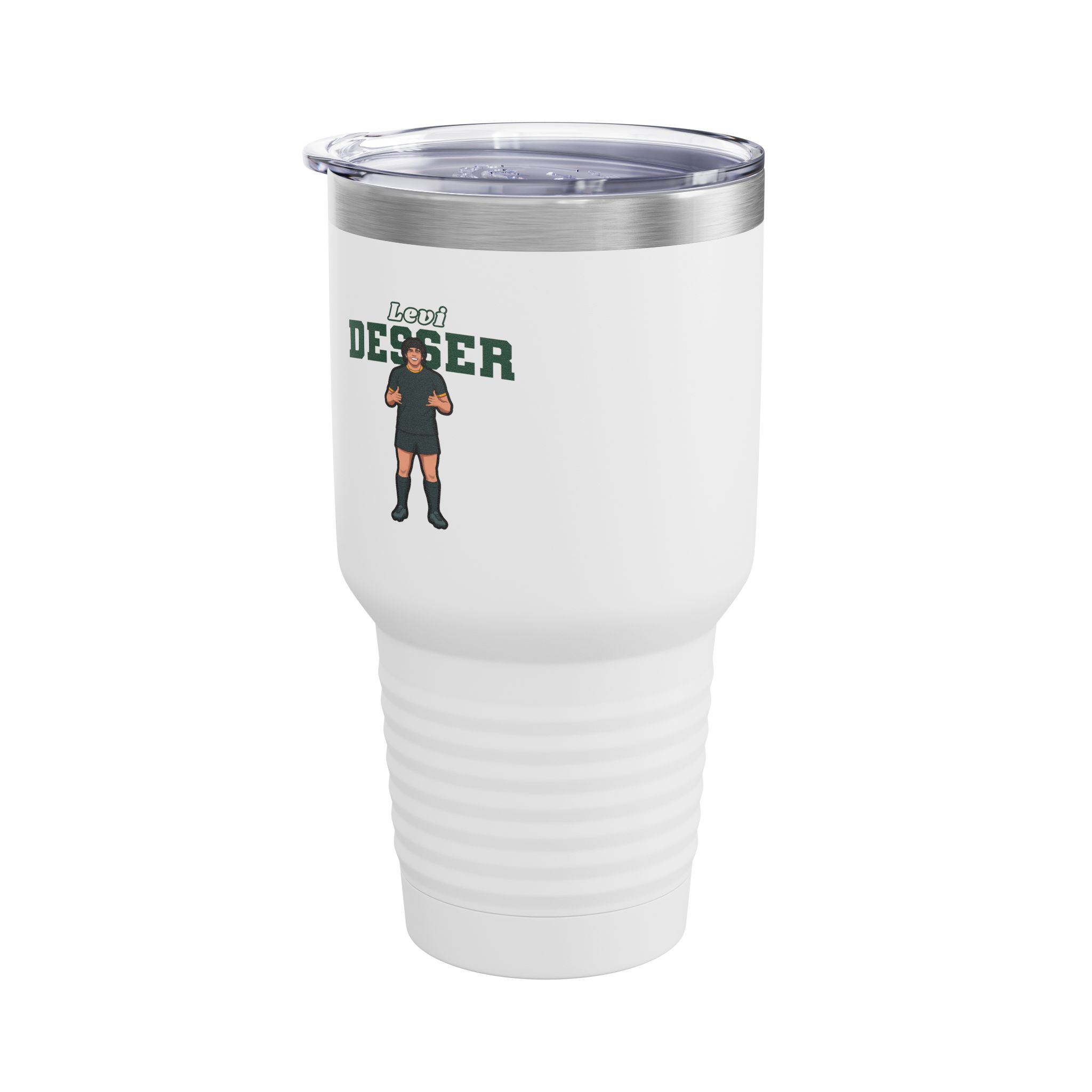 30oz Tumbler — character_name_arch in White