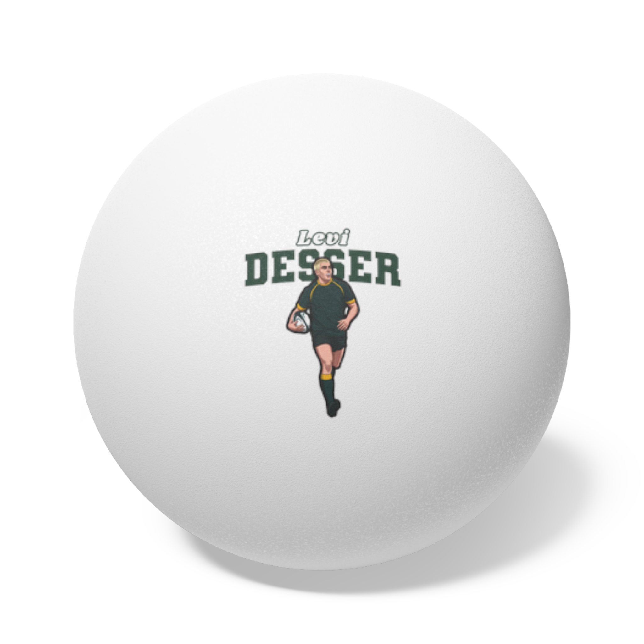 Ping Pong Balls, 6 pcs — character_name_arch in White