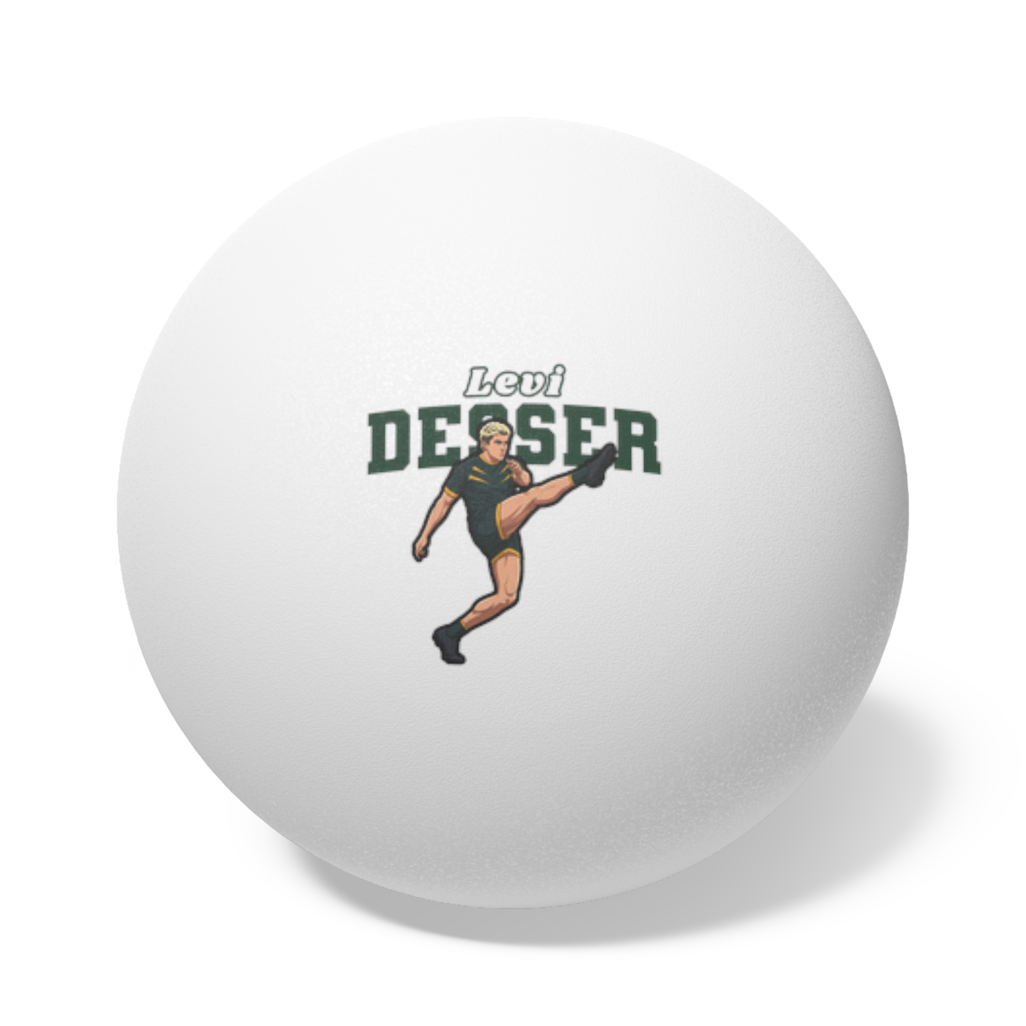 Ping Pong Balls, 6 pcs — character_name_arch in White