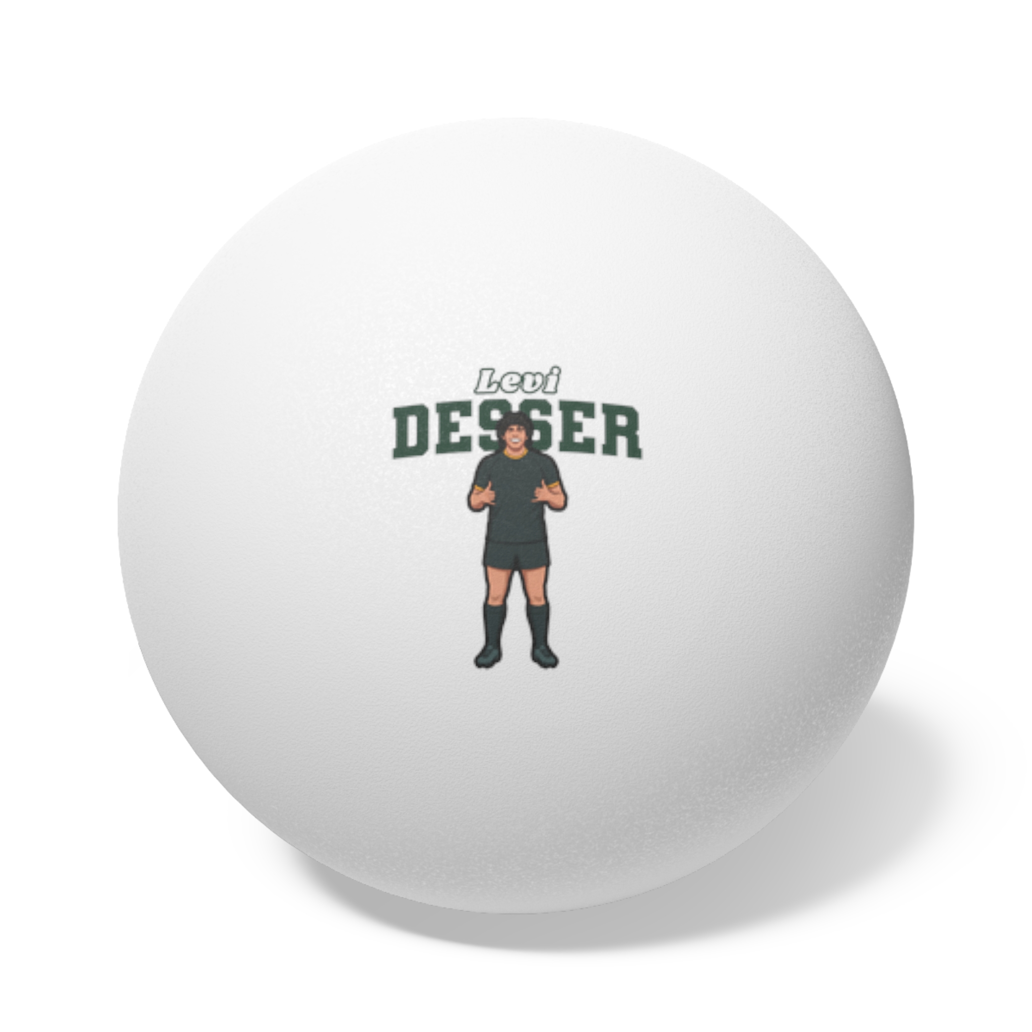 Ping Pong Balls, 6 pcs — character_name_arch in White