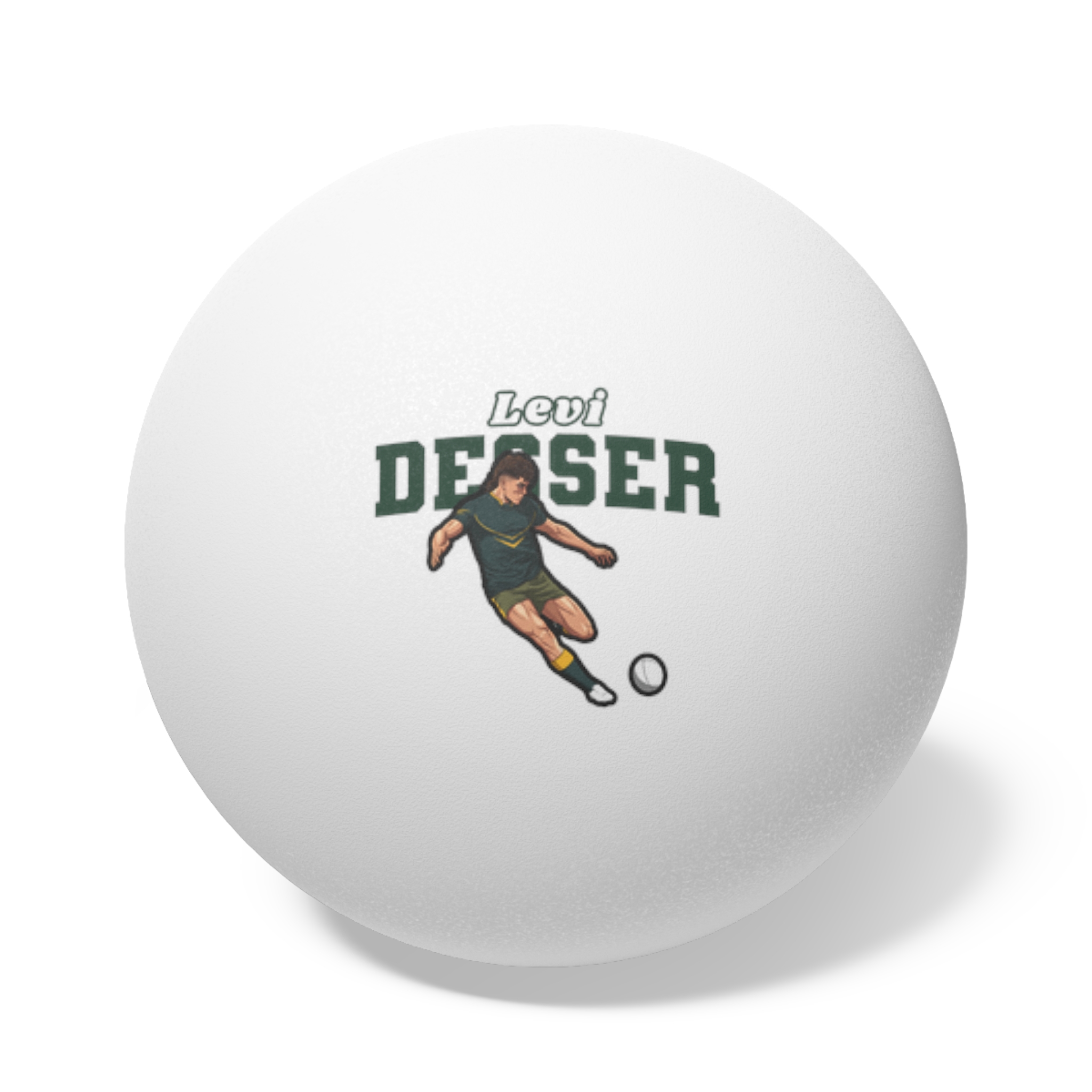 Ping Pong Balls, 6 pcs — character_name_arch in White