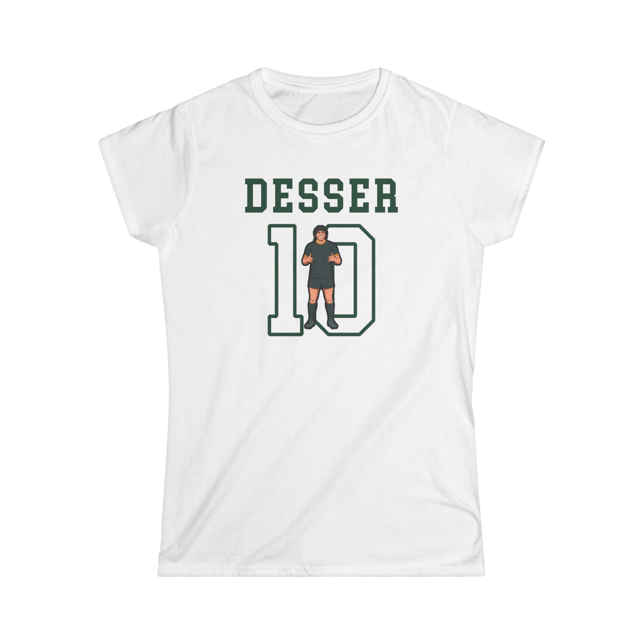 Women's Softstyle Tee — character_shirsey in White