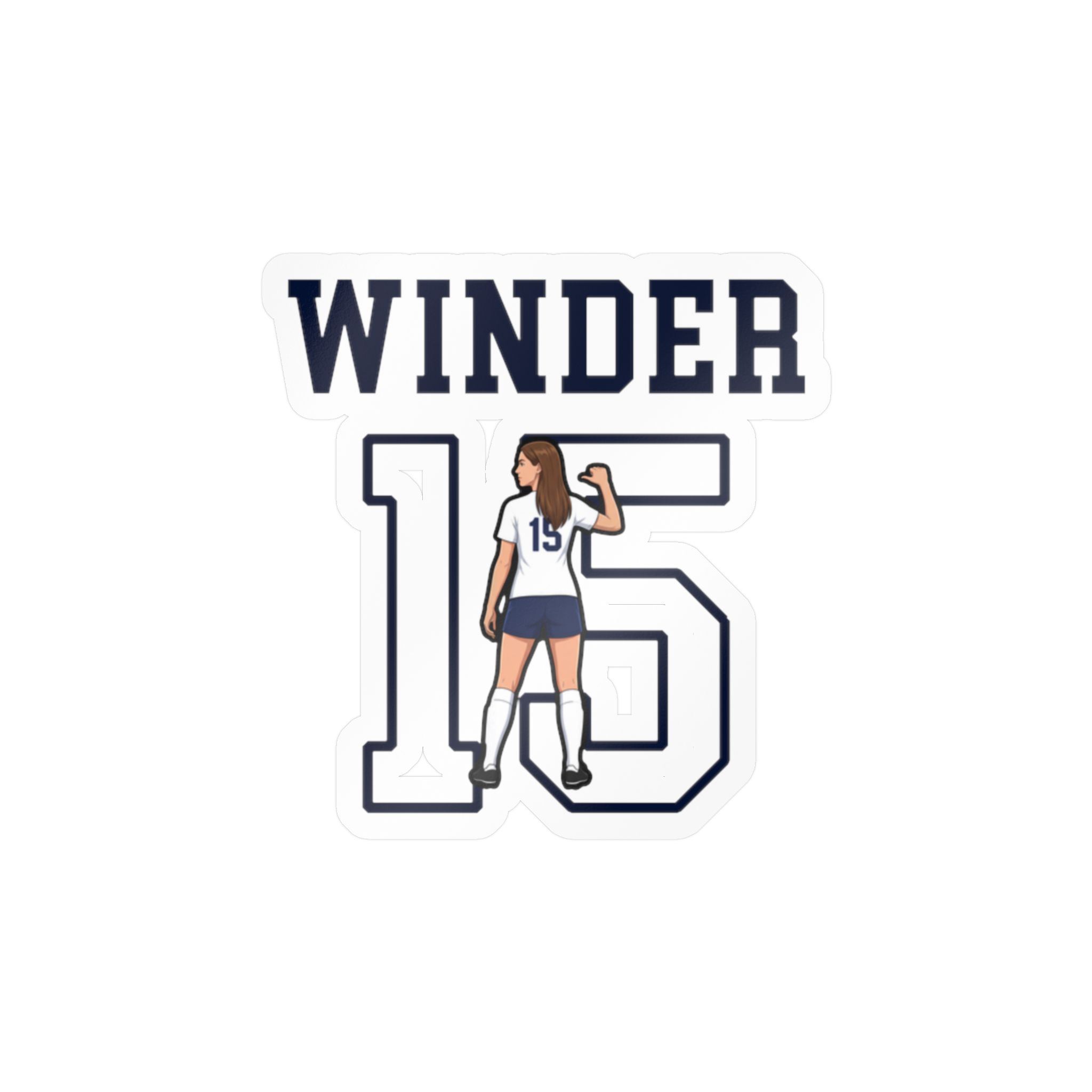 Vinyl Sticker — character_shirsey in Classic