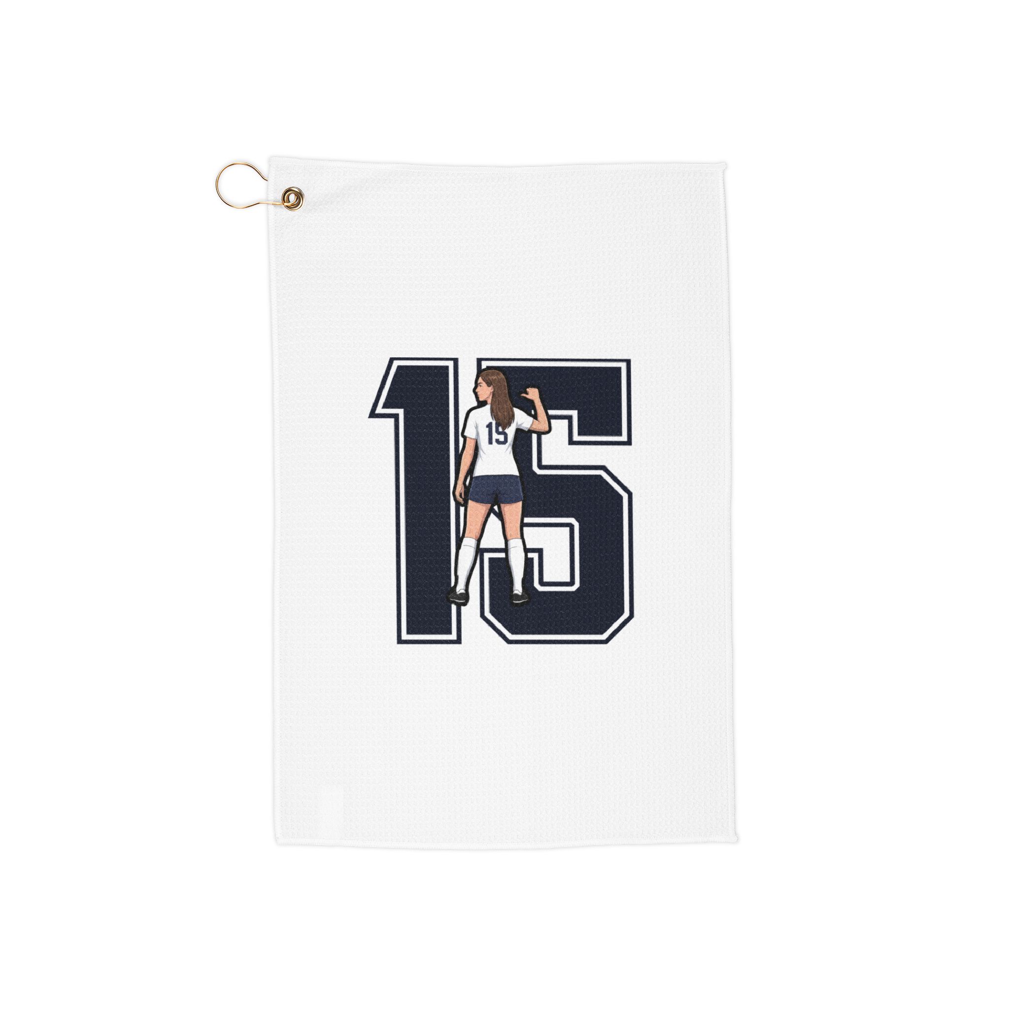 Golf Towel — character_number in Classic